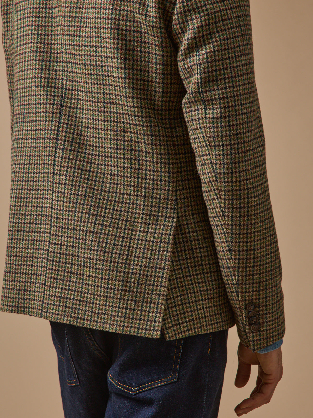 Herren-Blazer aus Twill