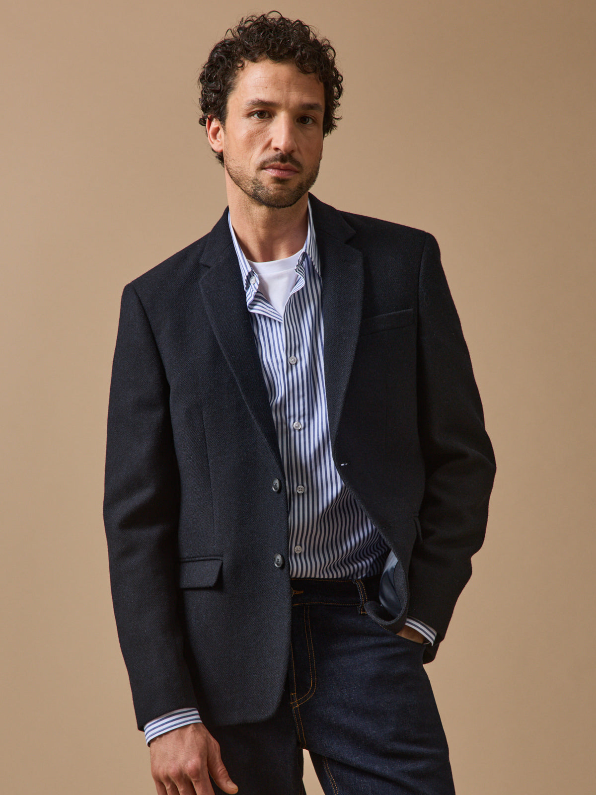Herren-Blazer aus Wolle