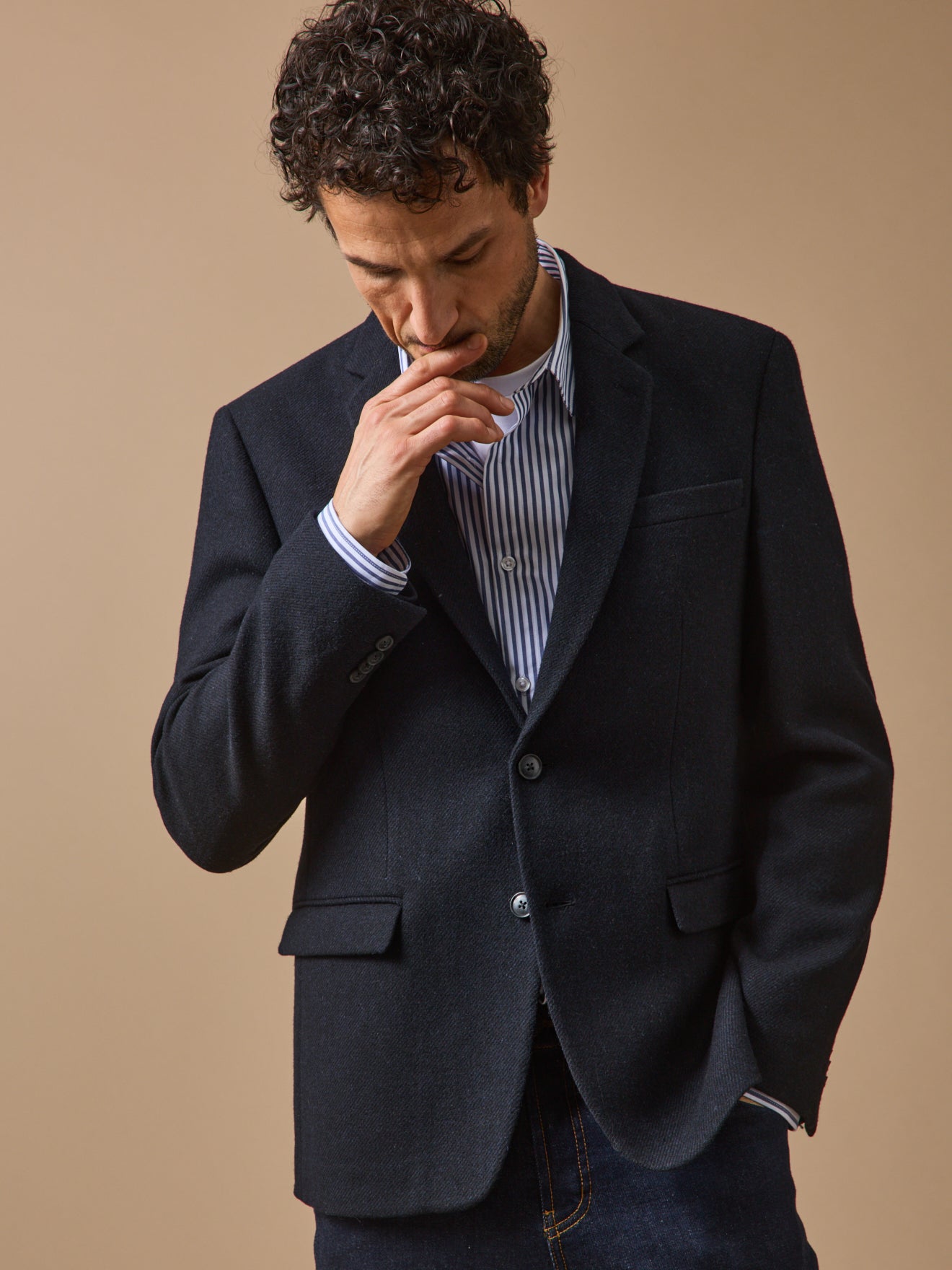 Herren-Blazer aus Wolle