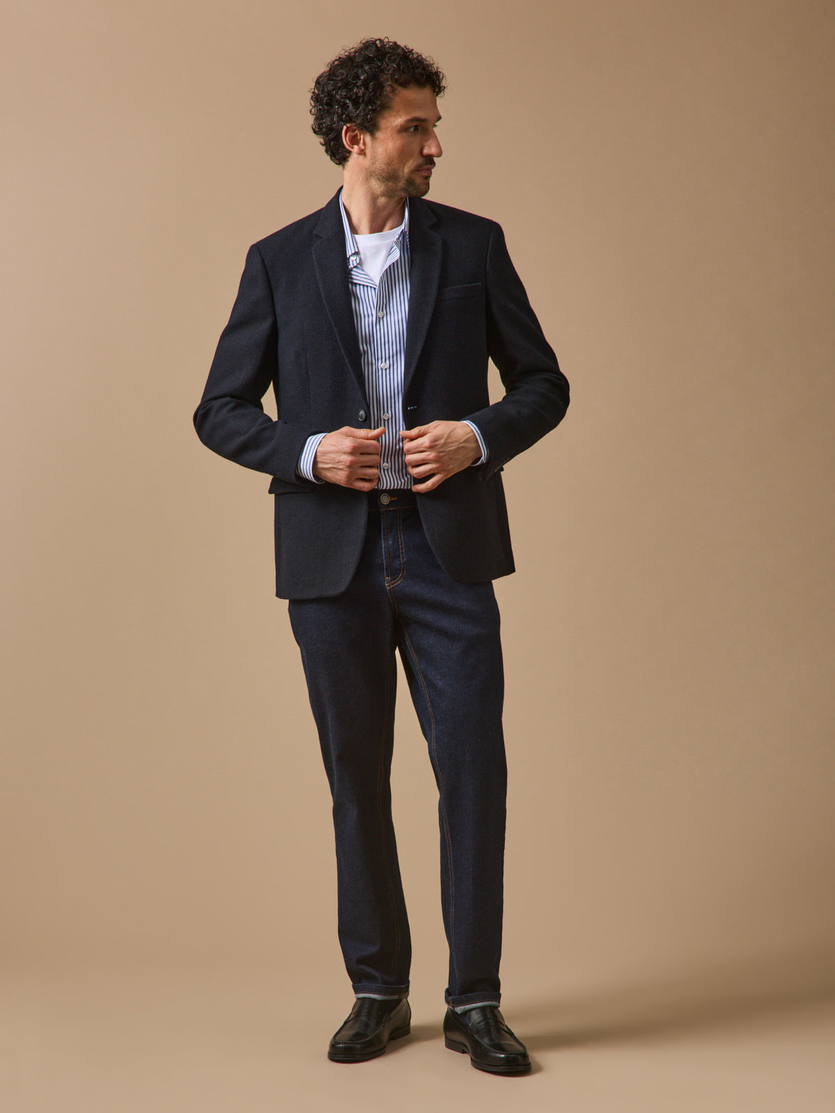 Herren-Blazer aus Wolle