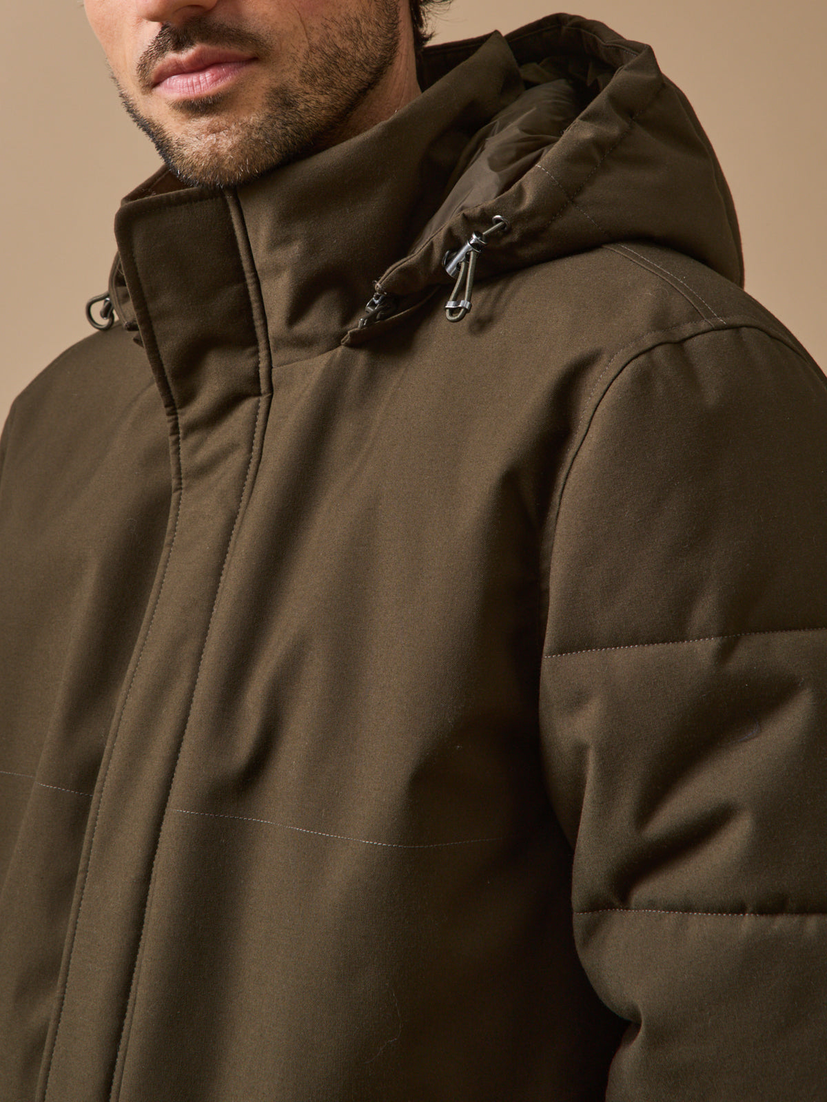Herren-Parka mit Innenfutter
