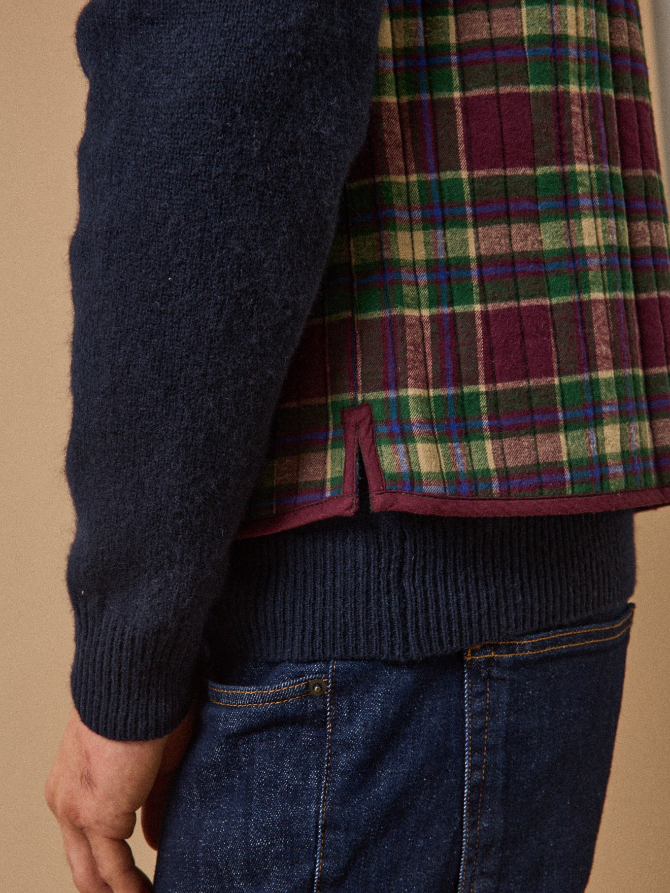 Strickweste « Nehru » – Collaboration Moismont x Cyrillus