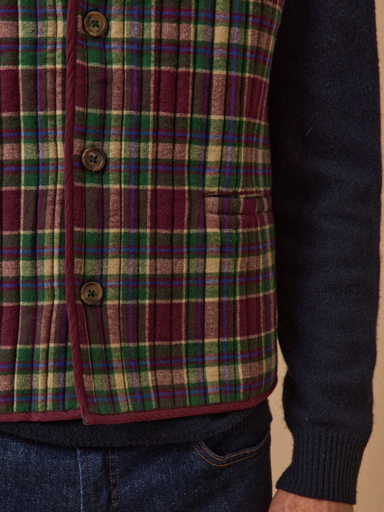 Strickweste « Nehru » – Collaboration Moismont x Cyrillus