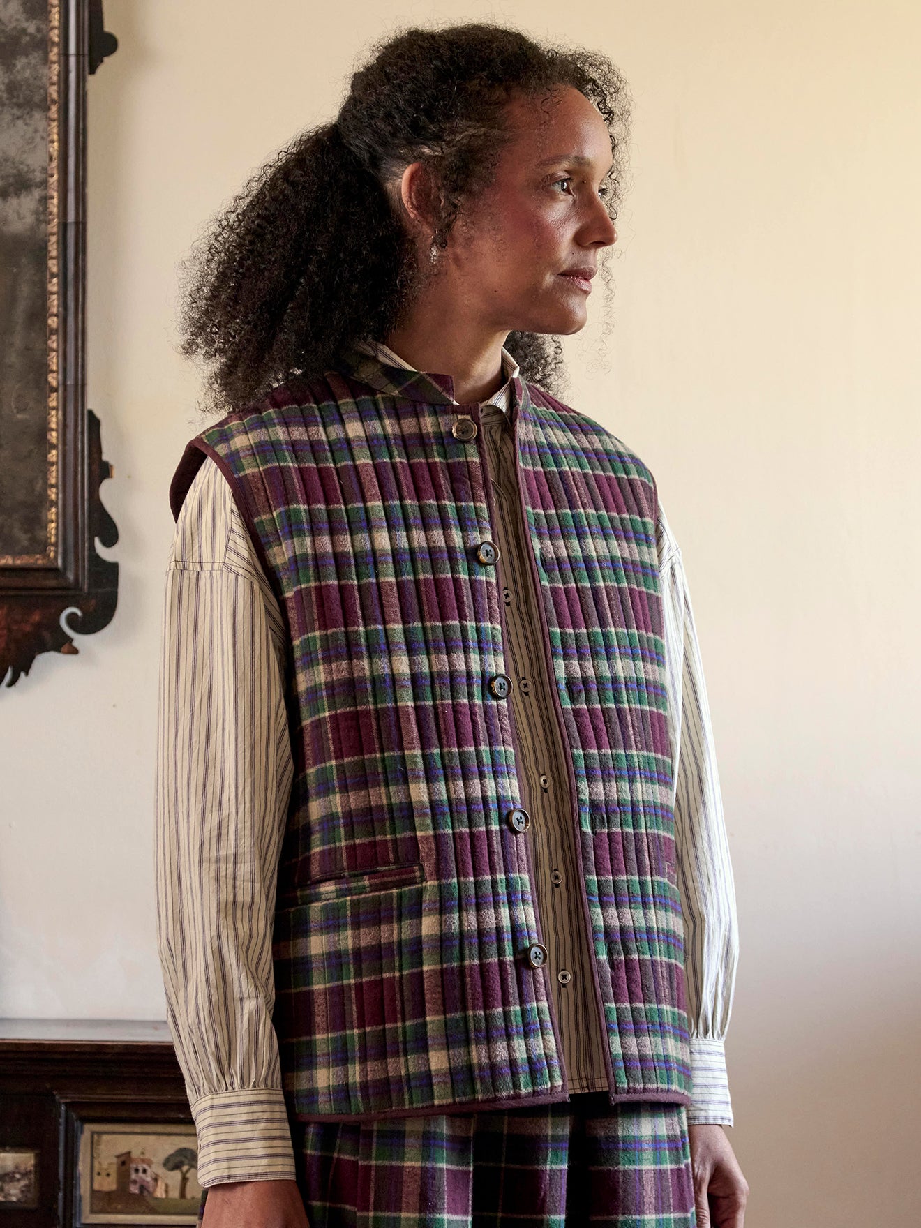 Strickweste « Nehru » – Collaboration Moismont x Cyrillus