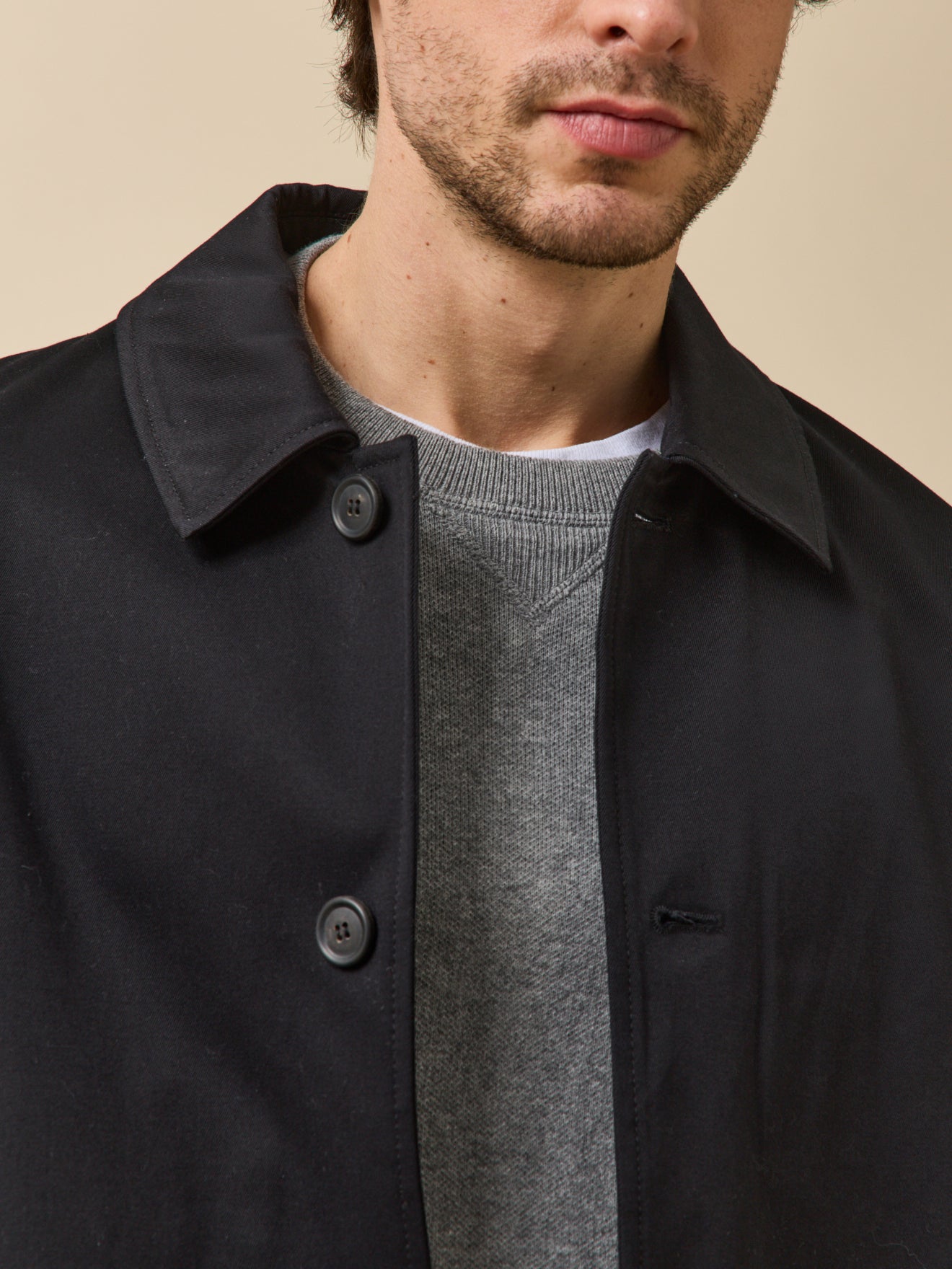 Wasserabweisender Herren-Trenchcoat