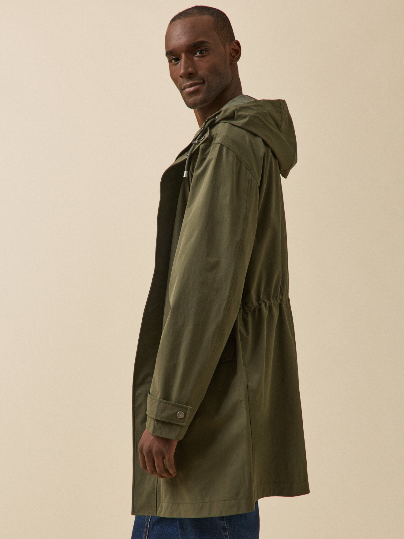 Besonders leichter Herren-Parka