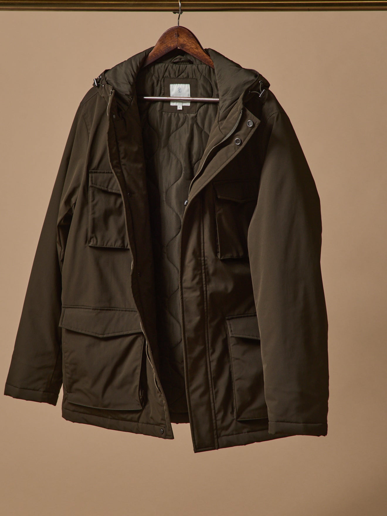 Kurzer Herren-Parka