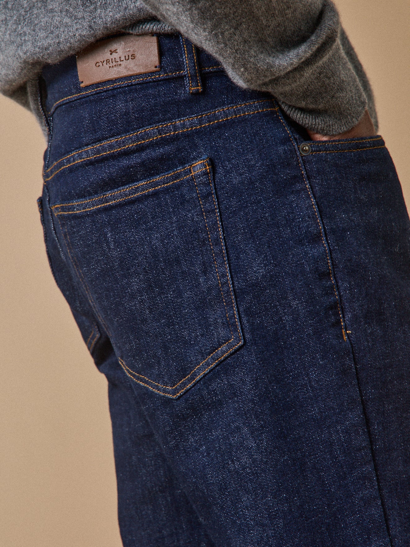Regular Herren-Jeans aus Bio-Baumwolle
