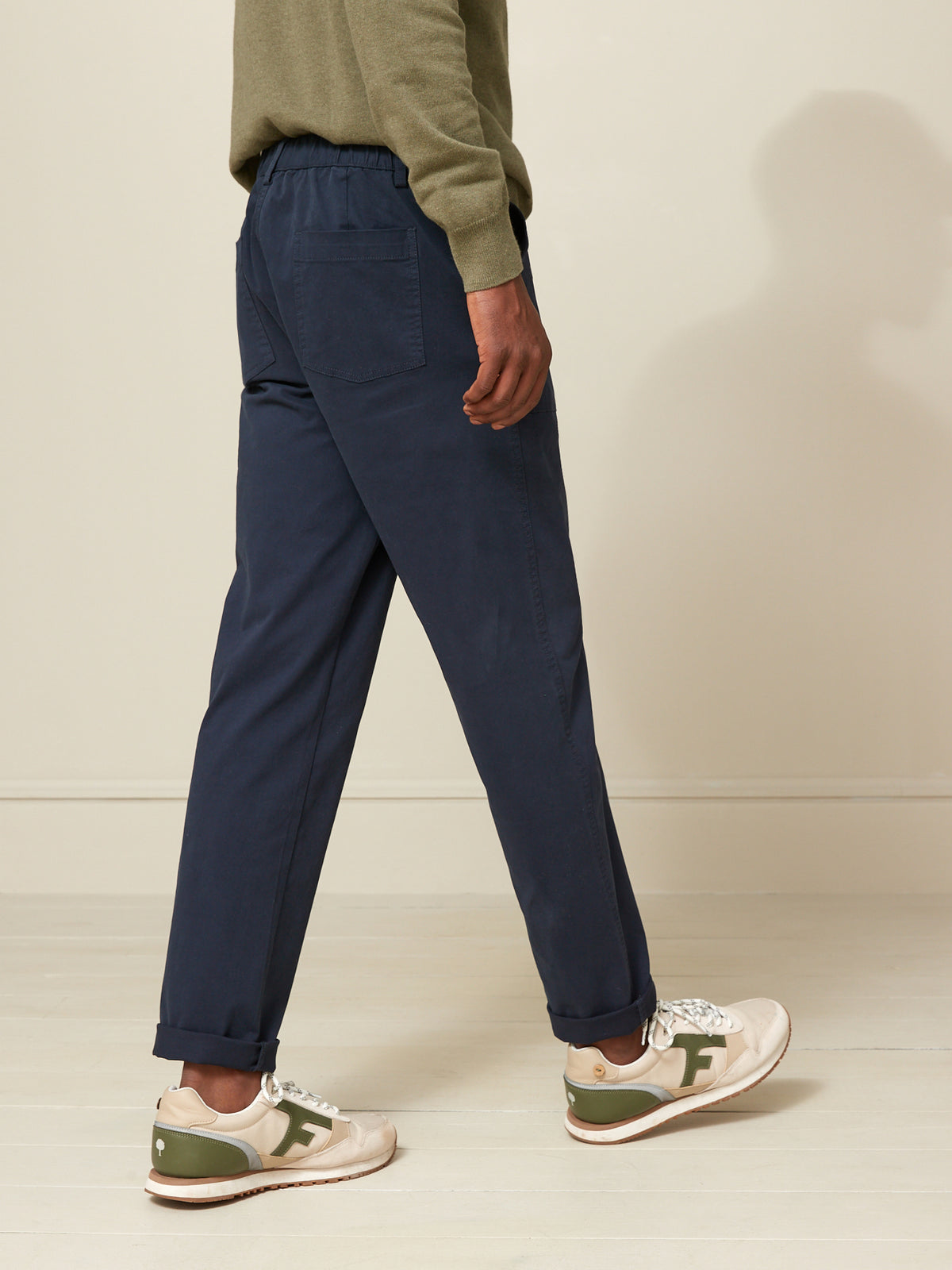 Herren Charpentier-Hose mit Elastikbund
