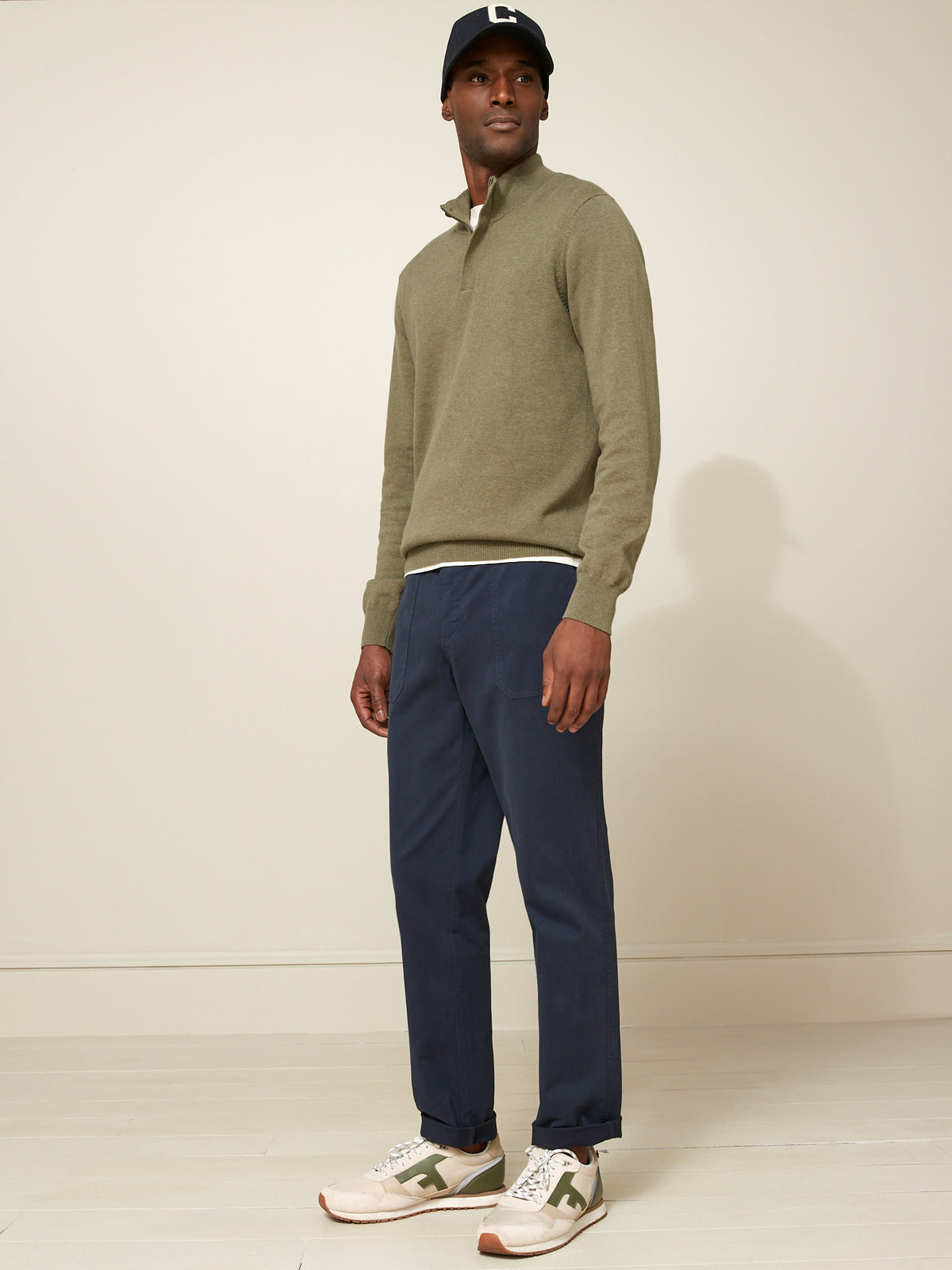 Herren Charpentier-Hose mit Elastikbund