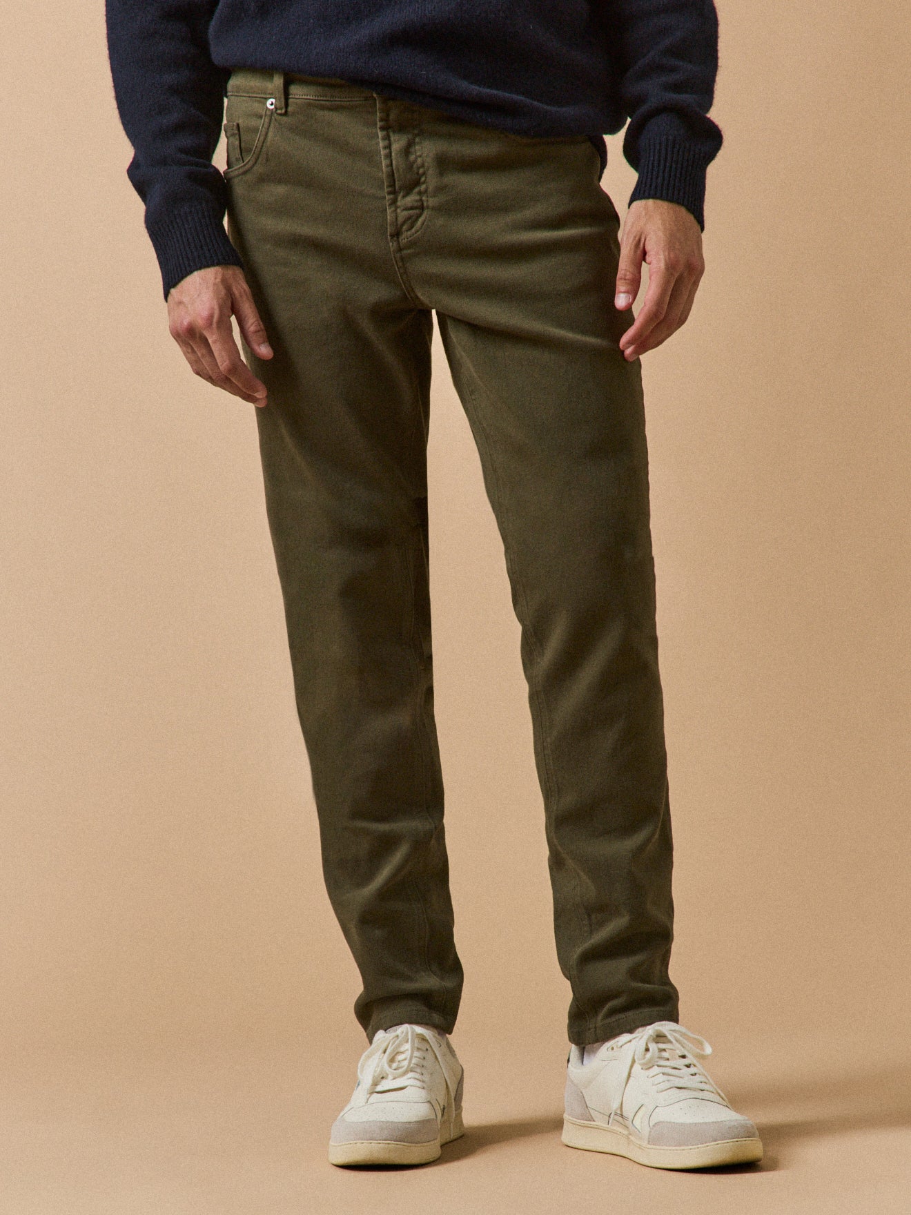 Gerade Herrenhose mit 5 Taschen