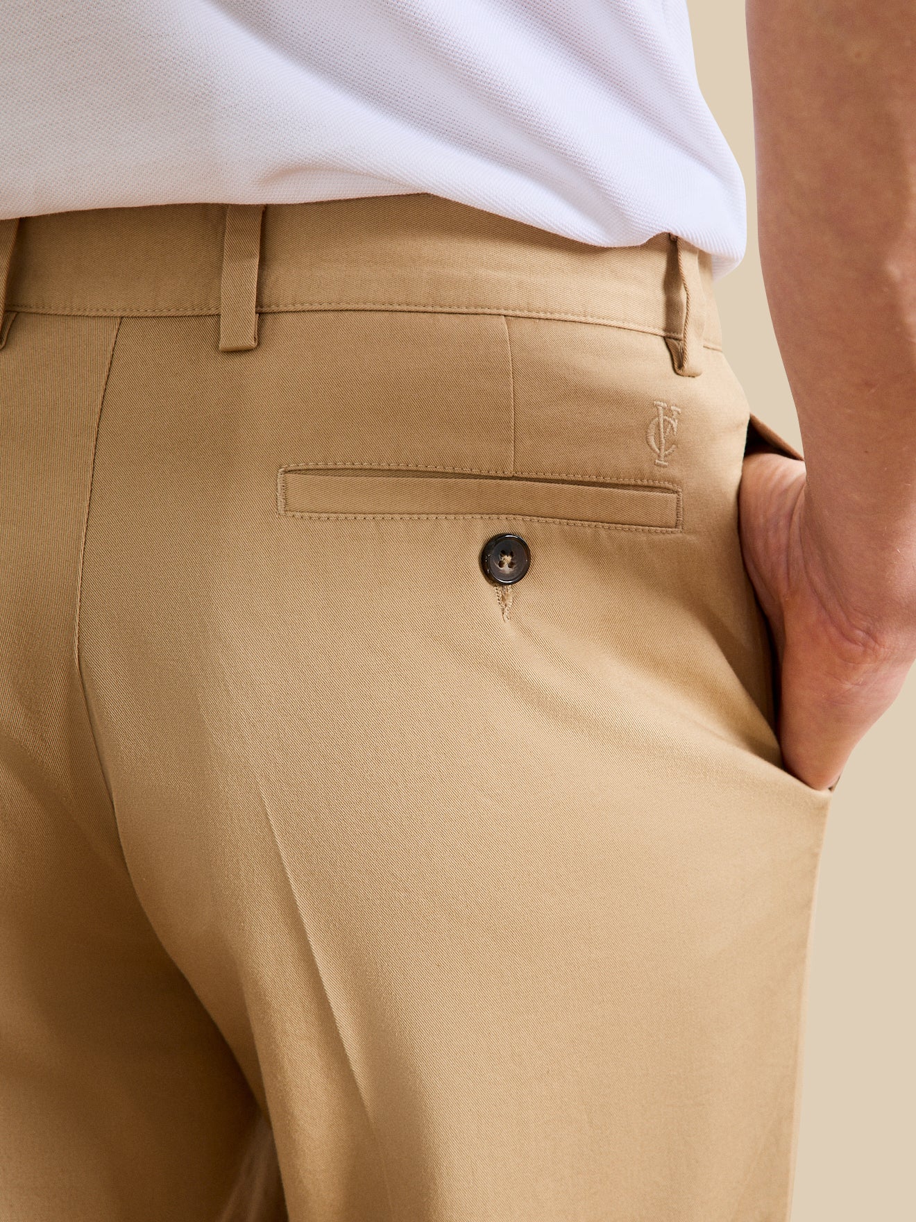 Herren-7/8-Chinohose