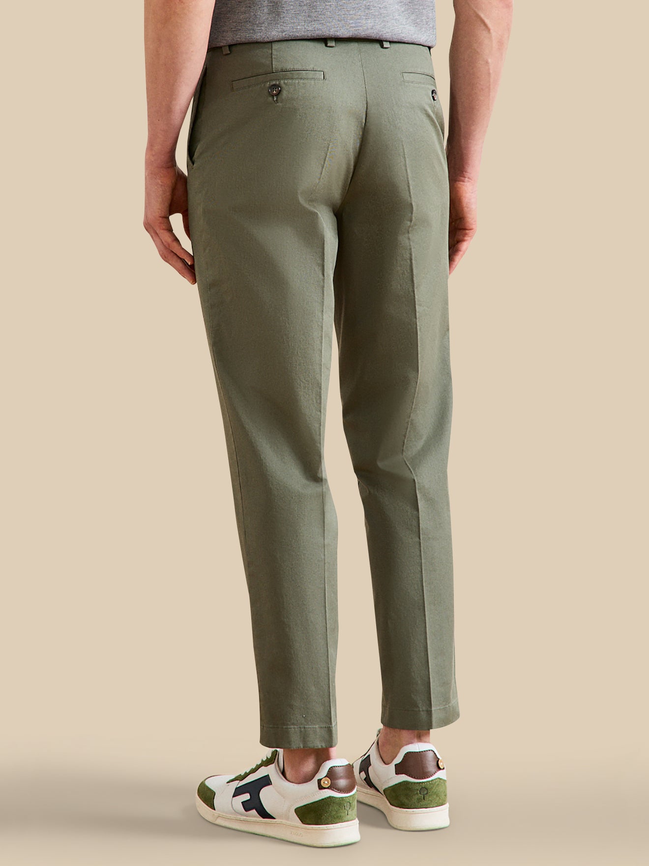 Herren-7/8-Chinohose