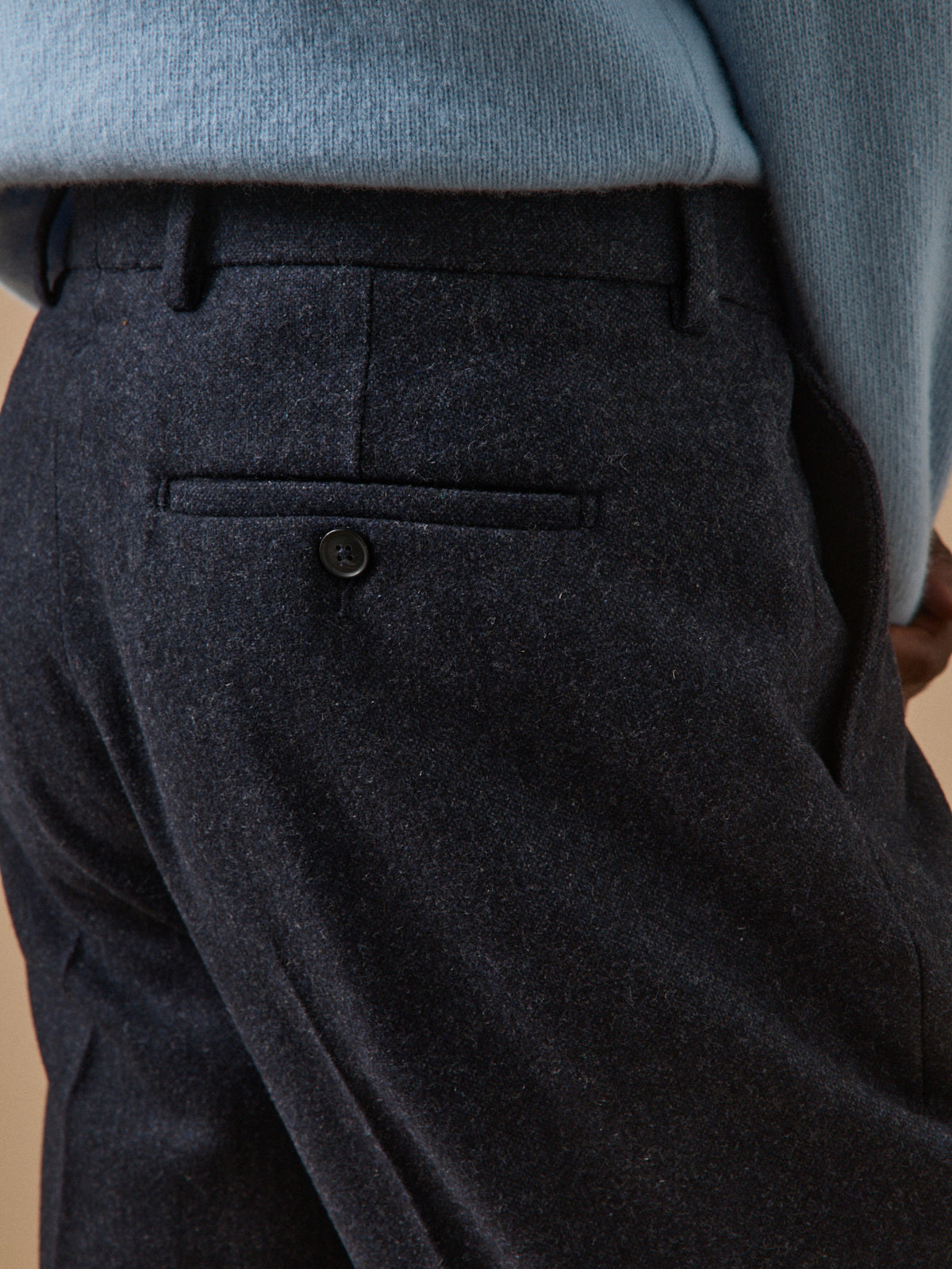 Herrenhose aus Wollmischung