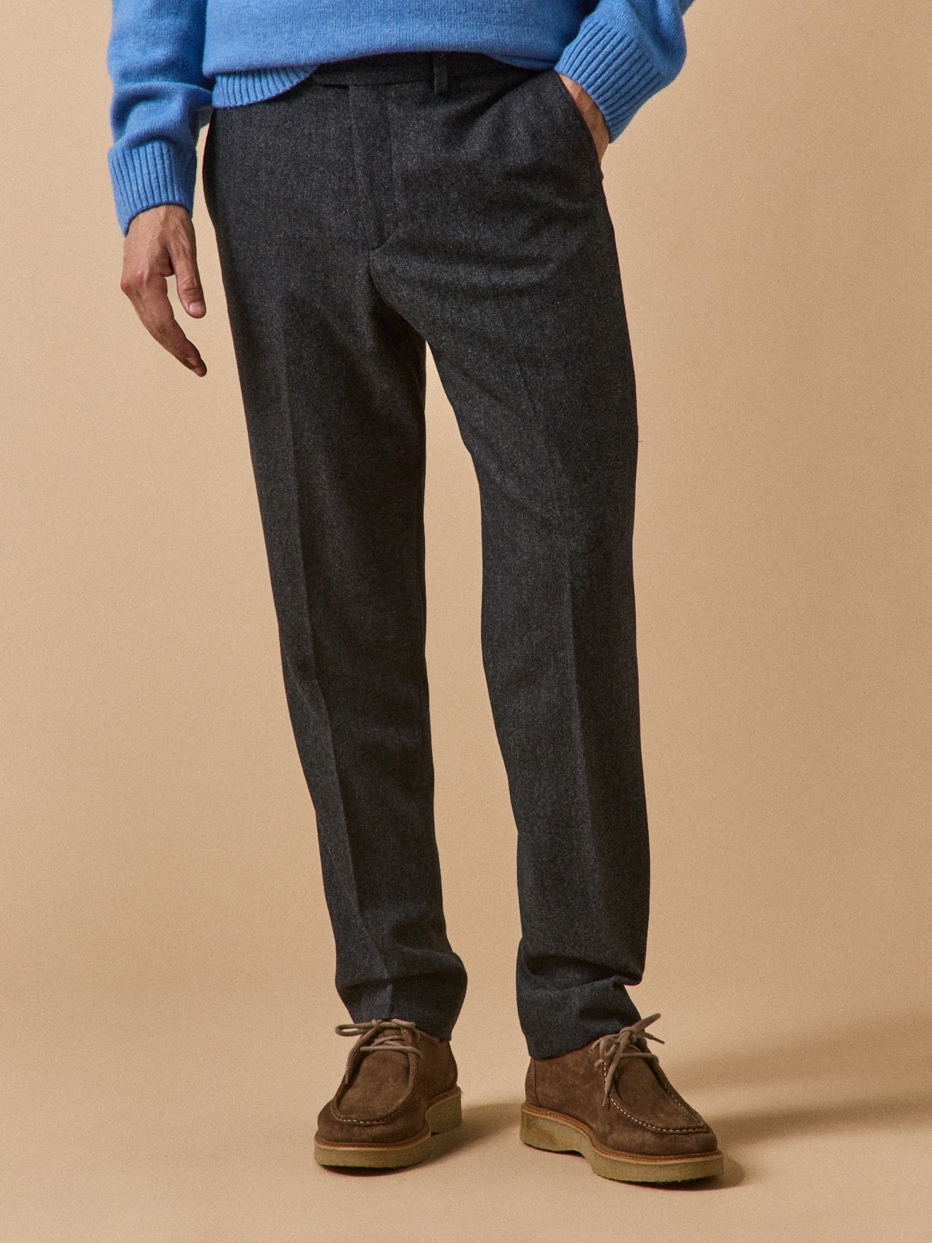 Herrenhose aus Wollmischung