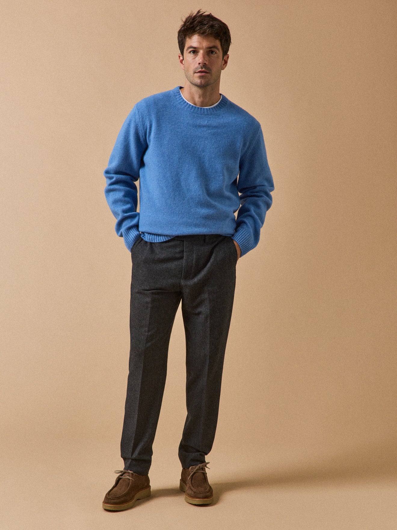 Herrenhose aus Wollmischung