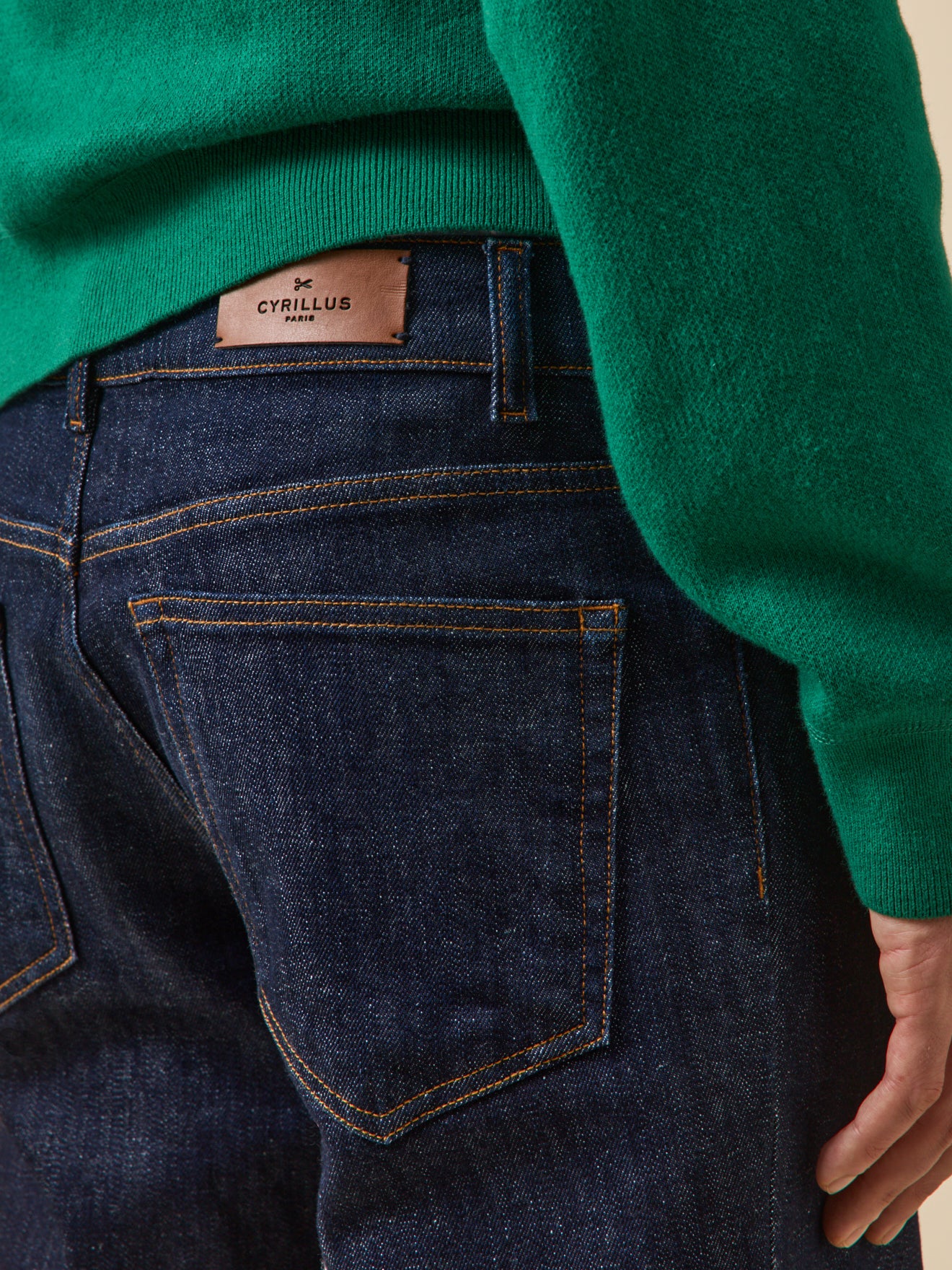 Regular Fit Herren-Jeans aus Bio-Baumwolle