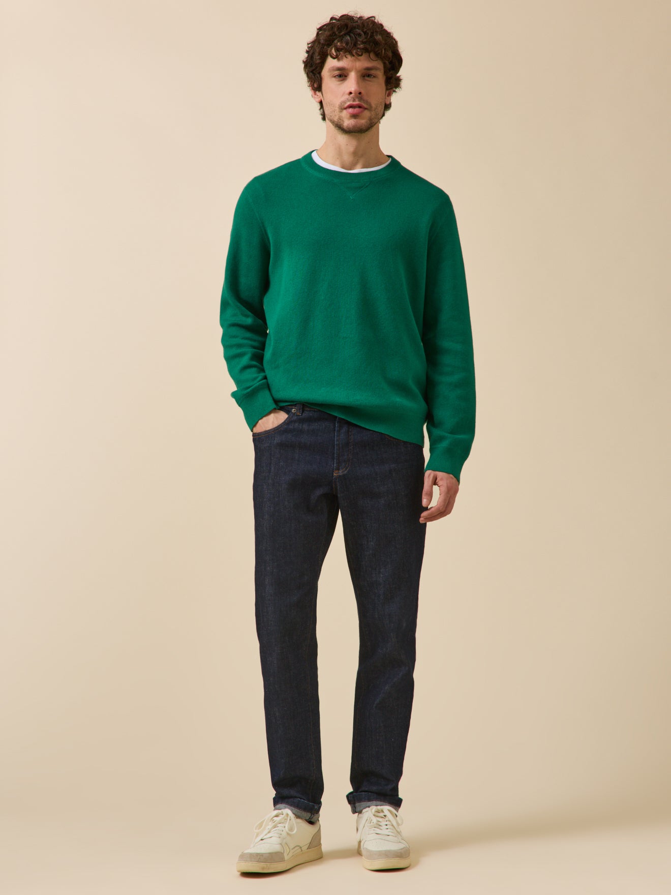 Regular Fit Herren-Jeans aus Bio-Baumwolle