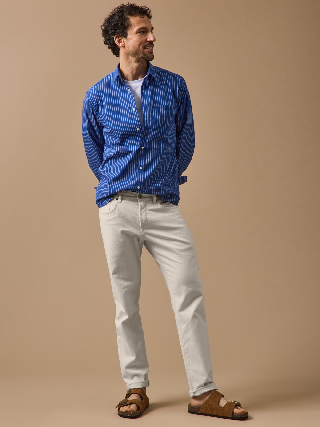 Regular Fit Herren-Jeans aus Bio-Baumwolle
