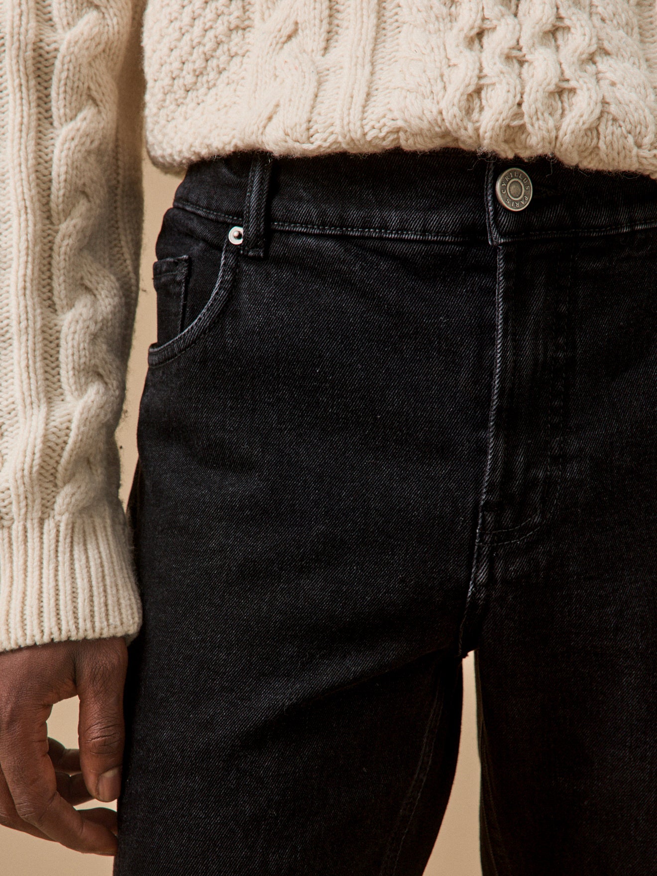 Regular Fit Herrenjeans aus Bio-Baumwolle