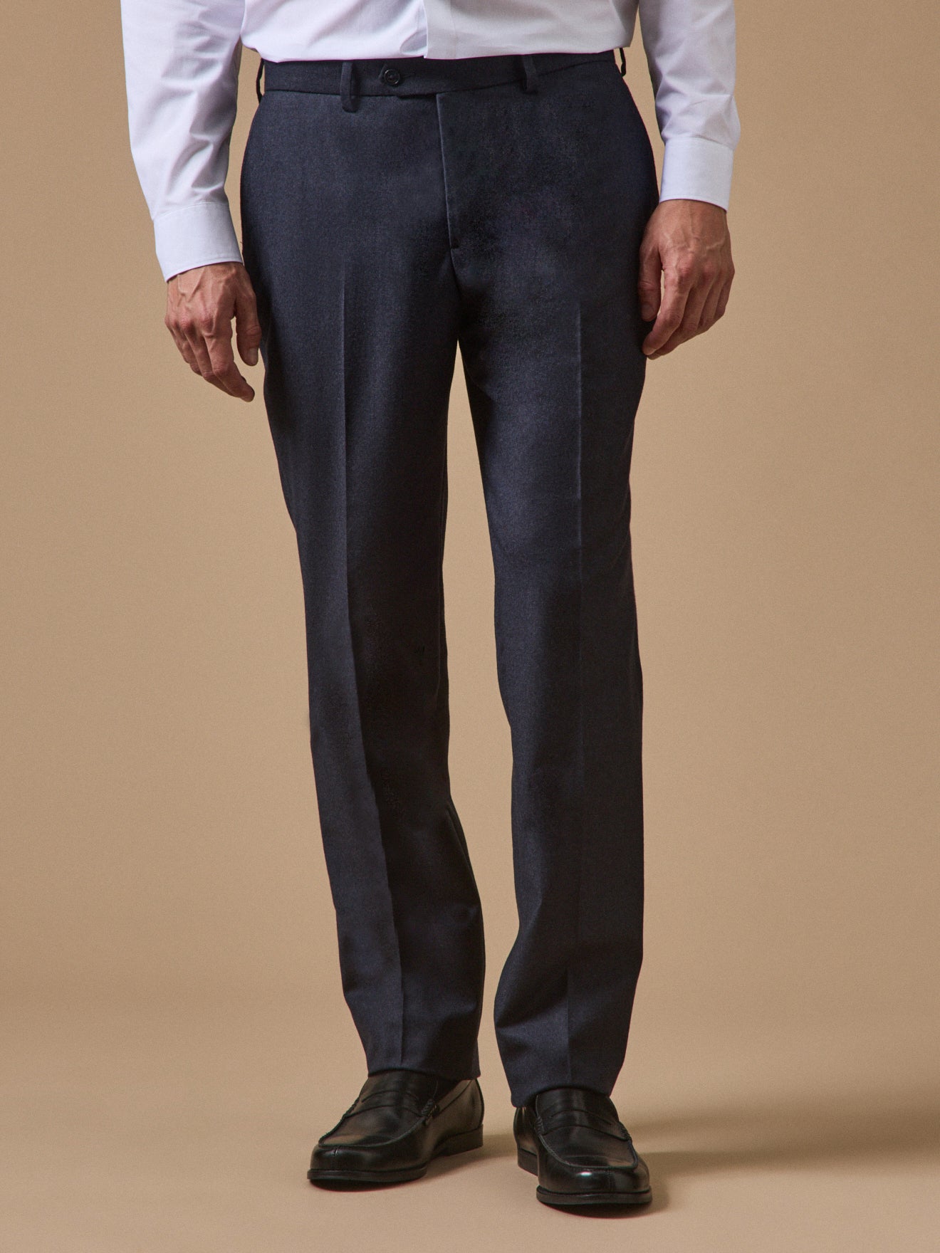 Herren-Anzughose aus Flanell