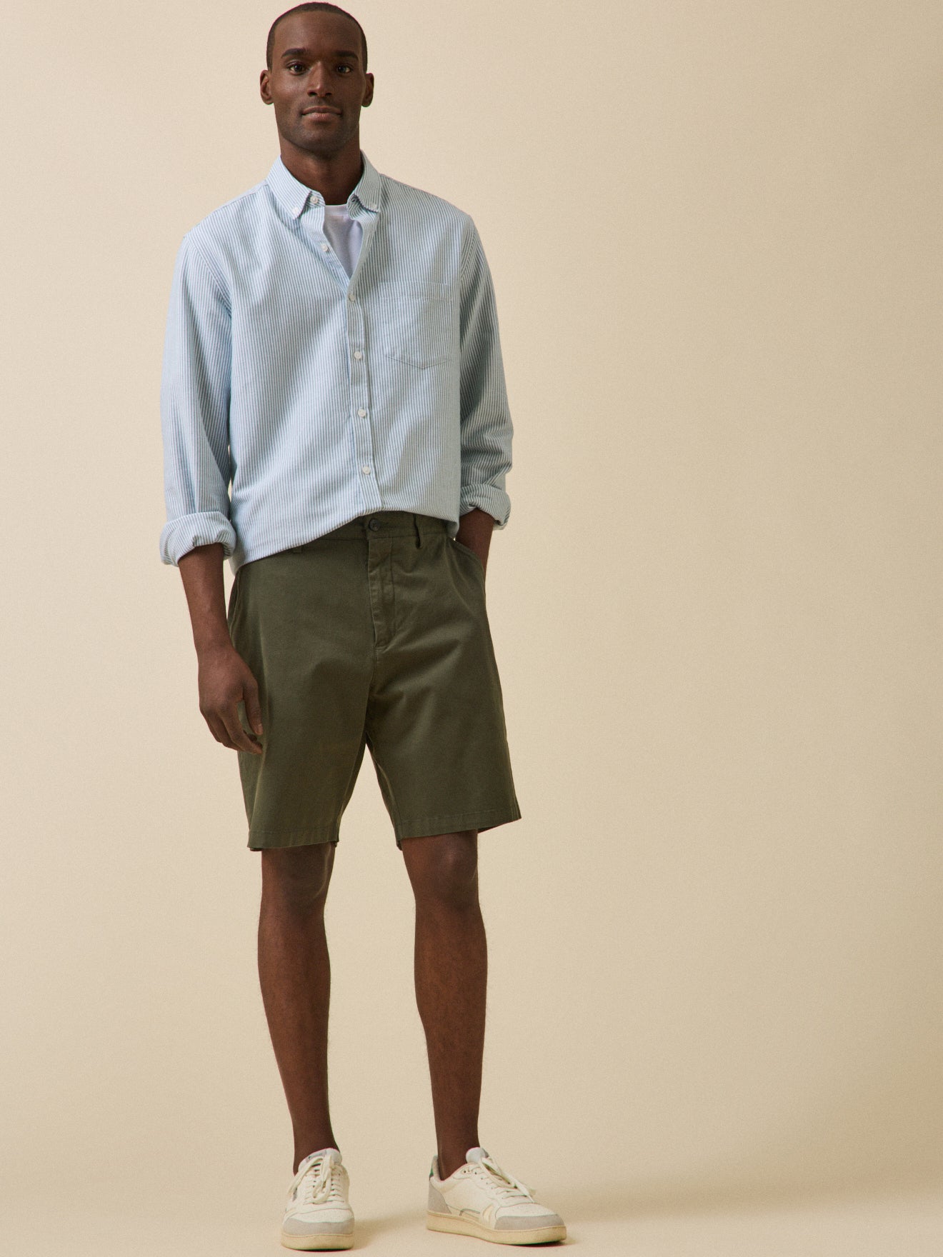 Herren-Bermadas aus Stretch-Baumwolle