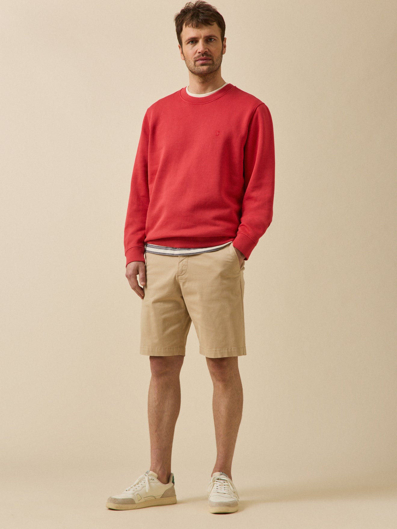 Herren-Bermadas aus Stretch-Baumwolle