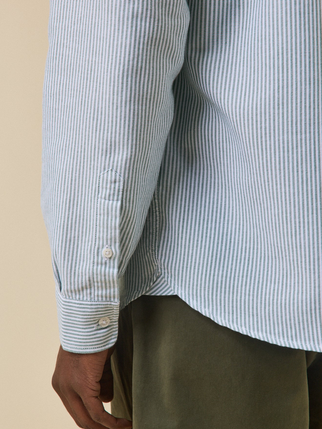 Herrenhemd aus Oxford-Stoff, moderner Schnitt