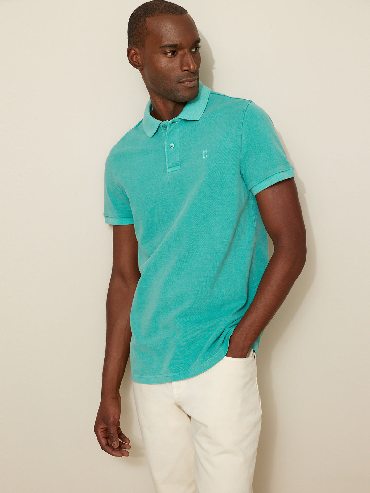 Herren-Poloshirt aus Pikee - Bio-Baumwolle