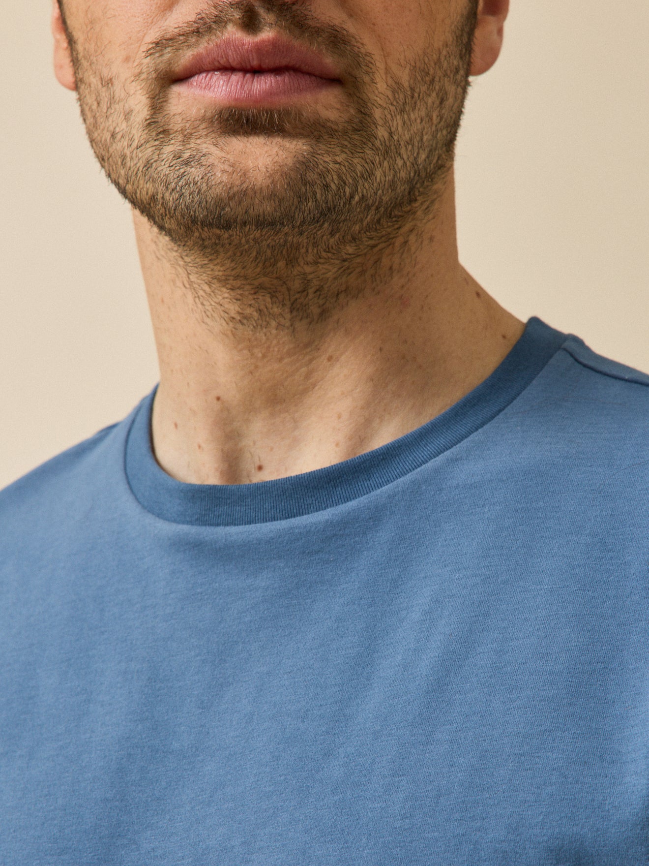 Einfarbiges Herren T-Shirt aus Bio-Baumwolle