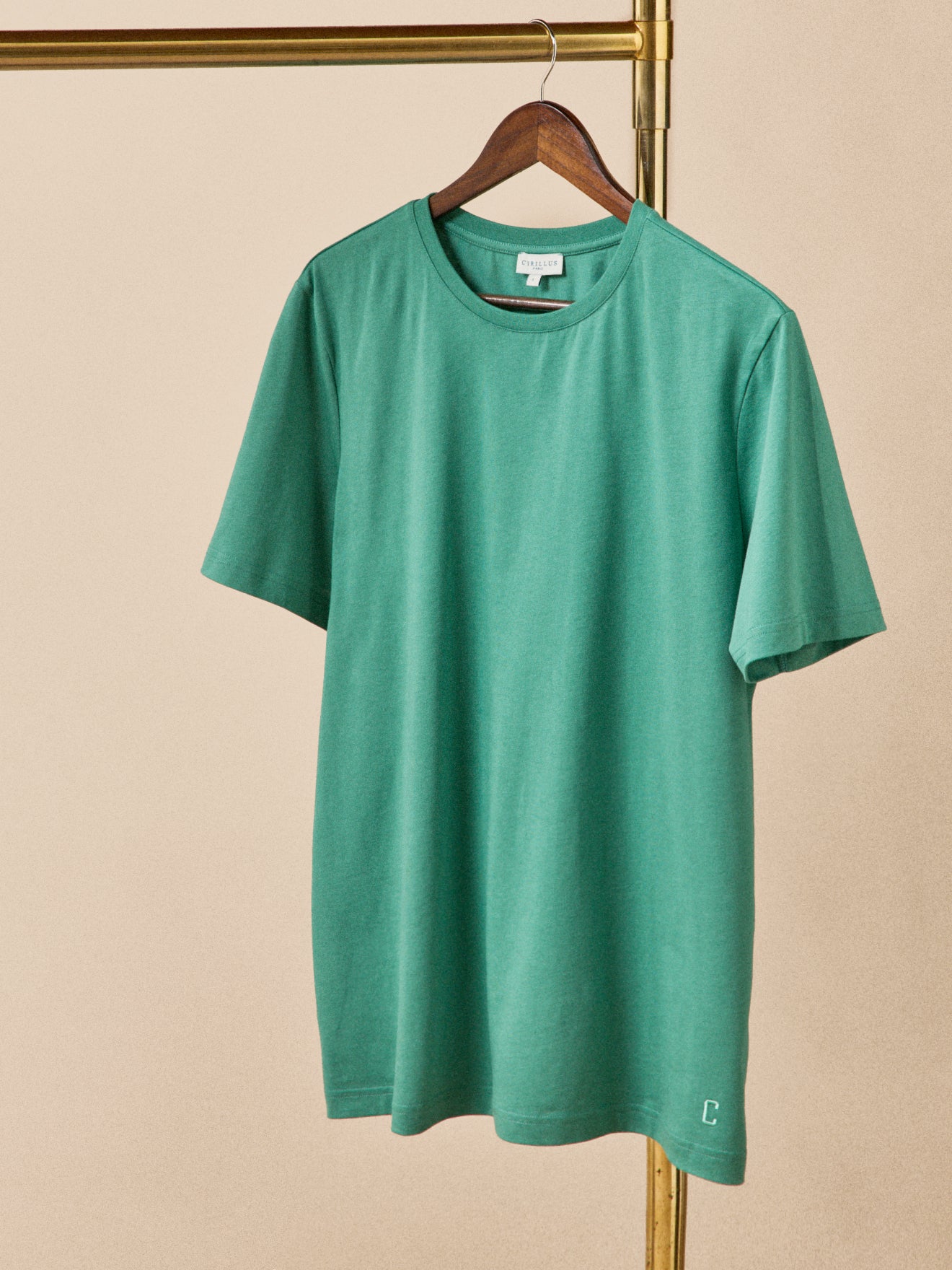 Einfarbiges Herren T-Shirt aus Bio-Baumwolle