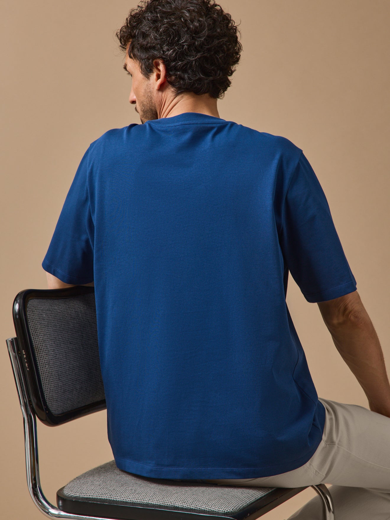 Einfarbiges Herren T-Shirt aus Bio-Baumwolle