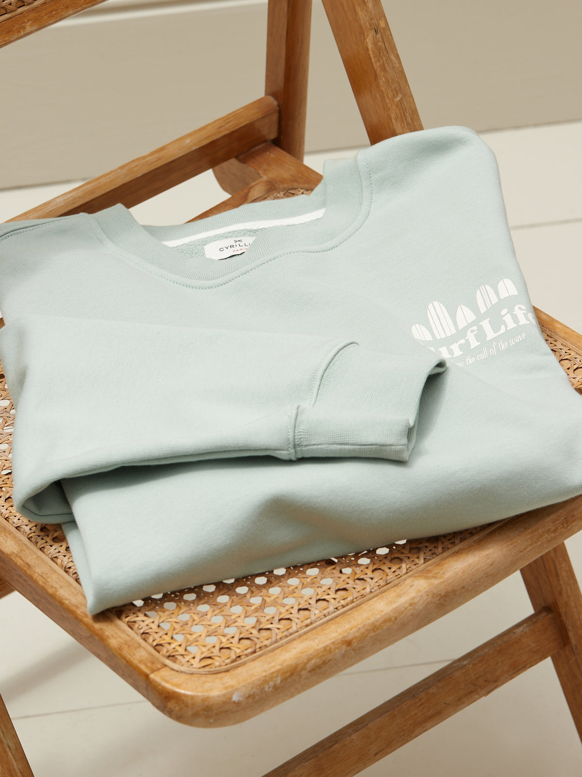 Herren-Sweatshirt aus Molton - Bio-Baumwolle