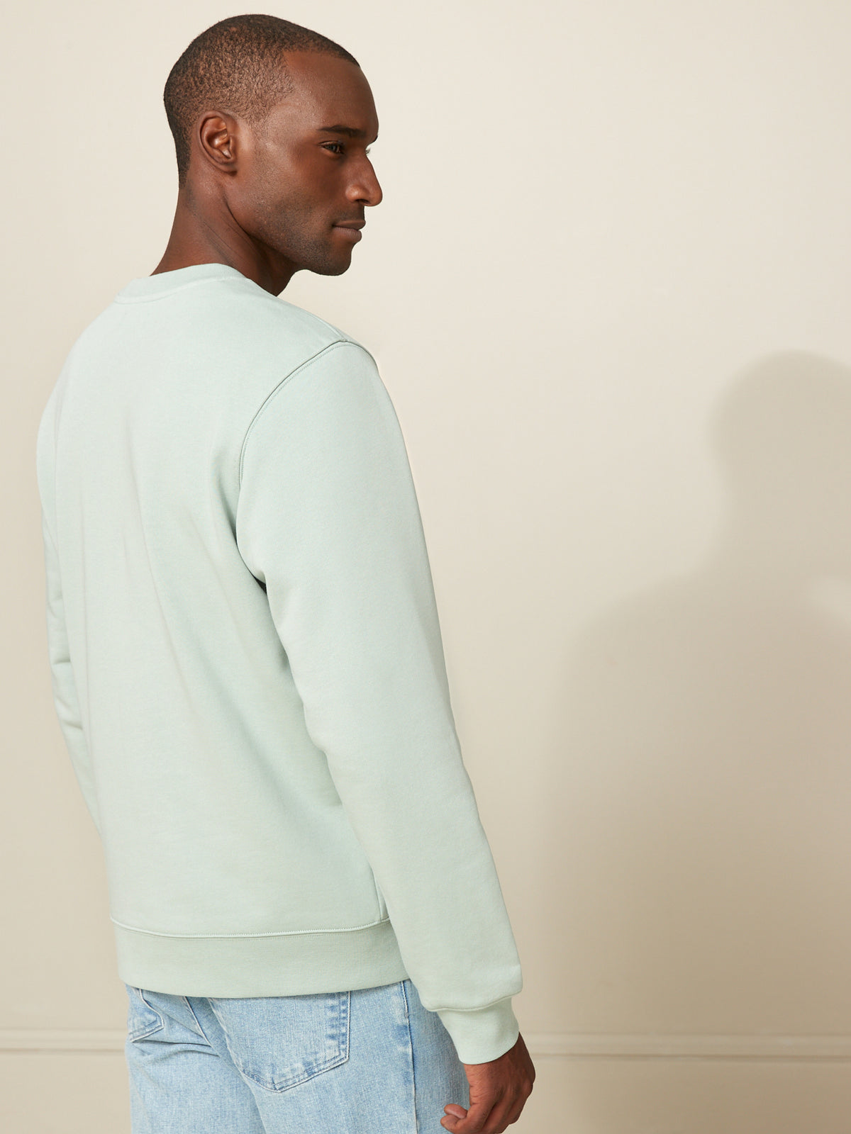 Herren-Sweatshirt aus Molton - Bio-Baumwolle
