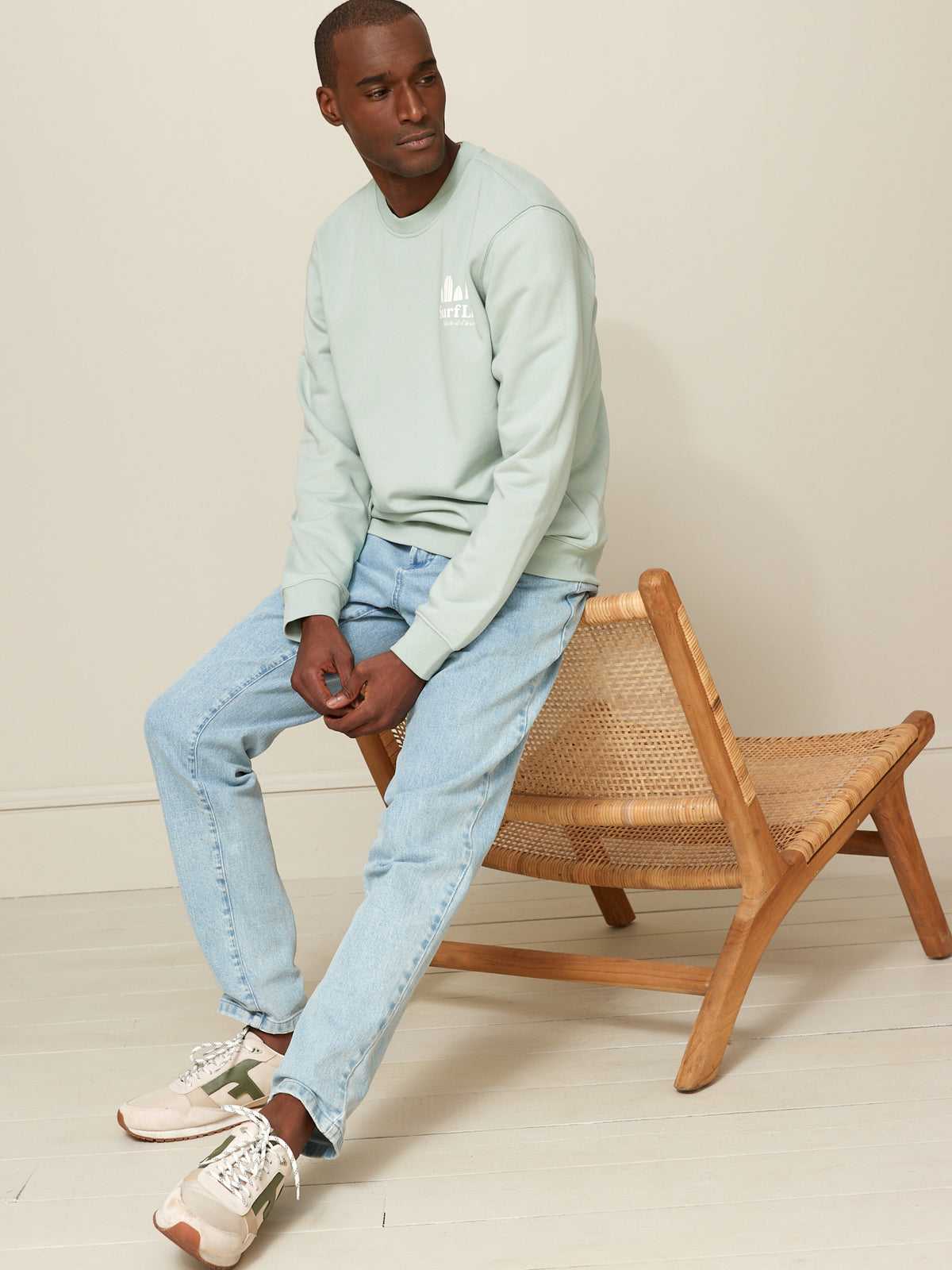 Herren-Sweatshirt aus Molton - Bio-Baumwolle