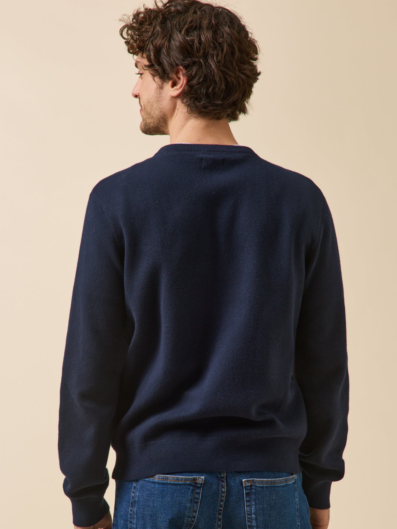 Herrenpullover aus Baumwolle und Cashmere