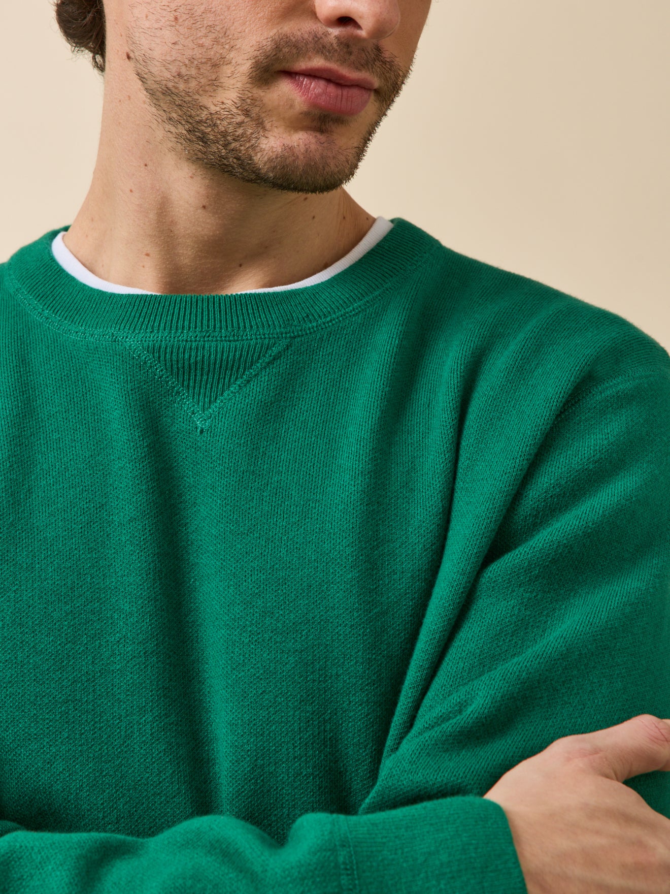 Herrenpullover aus Baumwolle und Cashmere