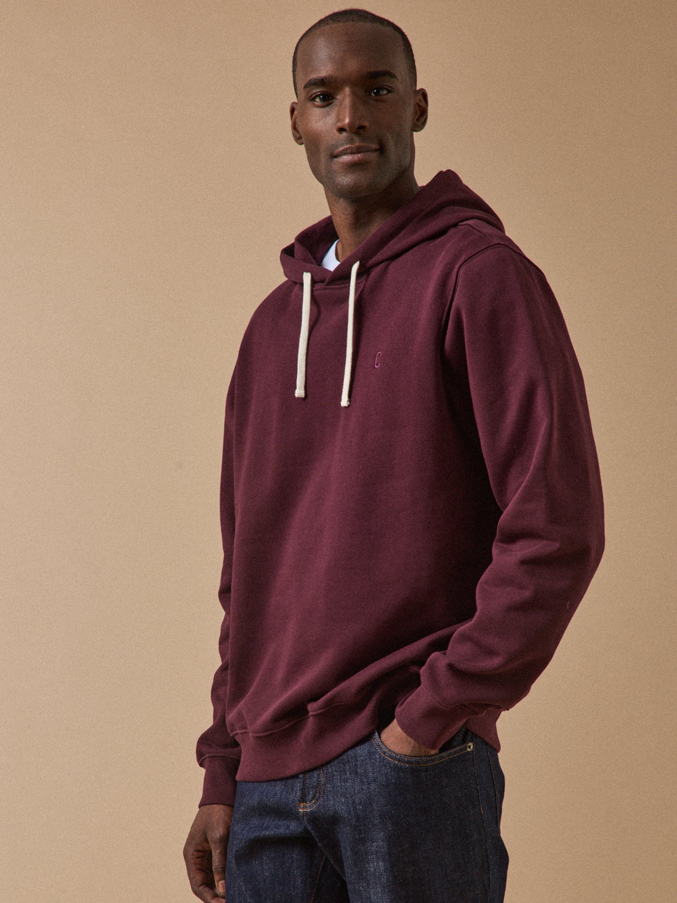 Herren-Kapuzenshirt aus Bio-Baumwolle