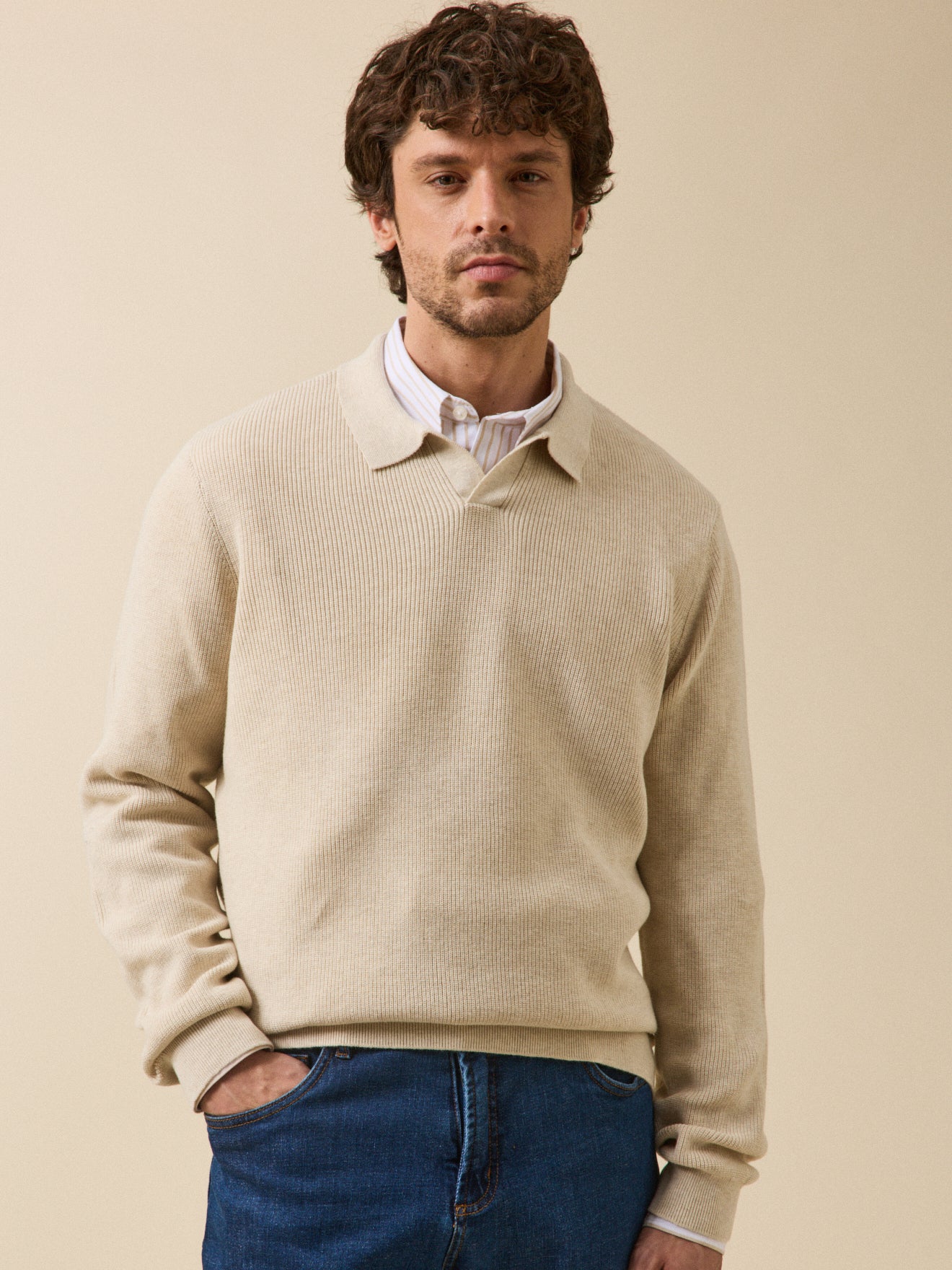 Herren-Poloshirt aus Bio-Baumwolle