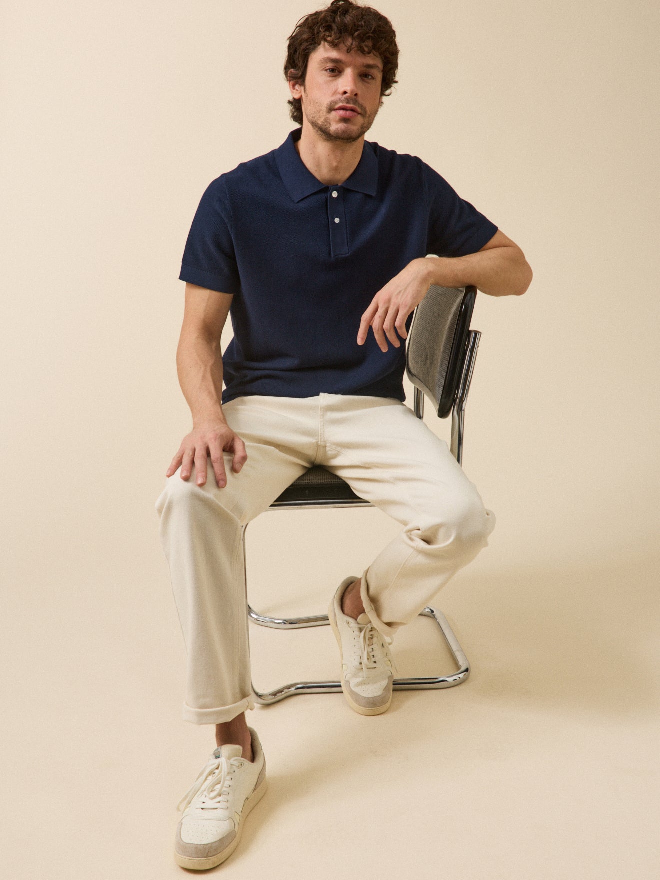 Herren-Poloshirt mit kurzen Ärmeln