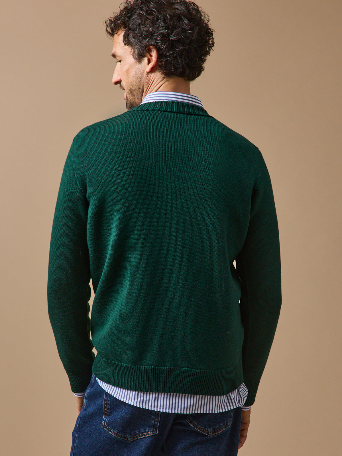 Herrenpullover aus Merinowolle: Cyrillus X Les 3 Tricoteurs
