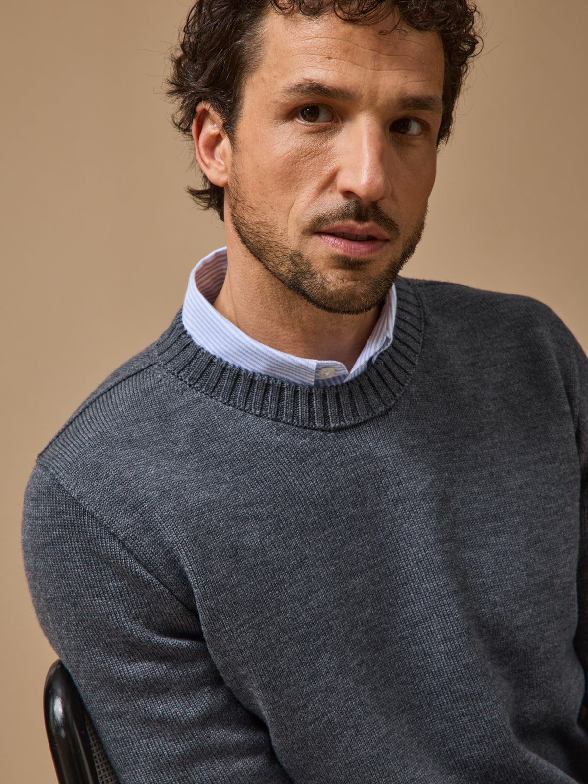 Herrenpullover aus Merinowolle: Cyrillus X Les 3 Tricoteurs