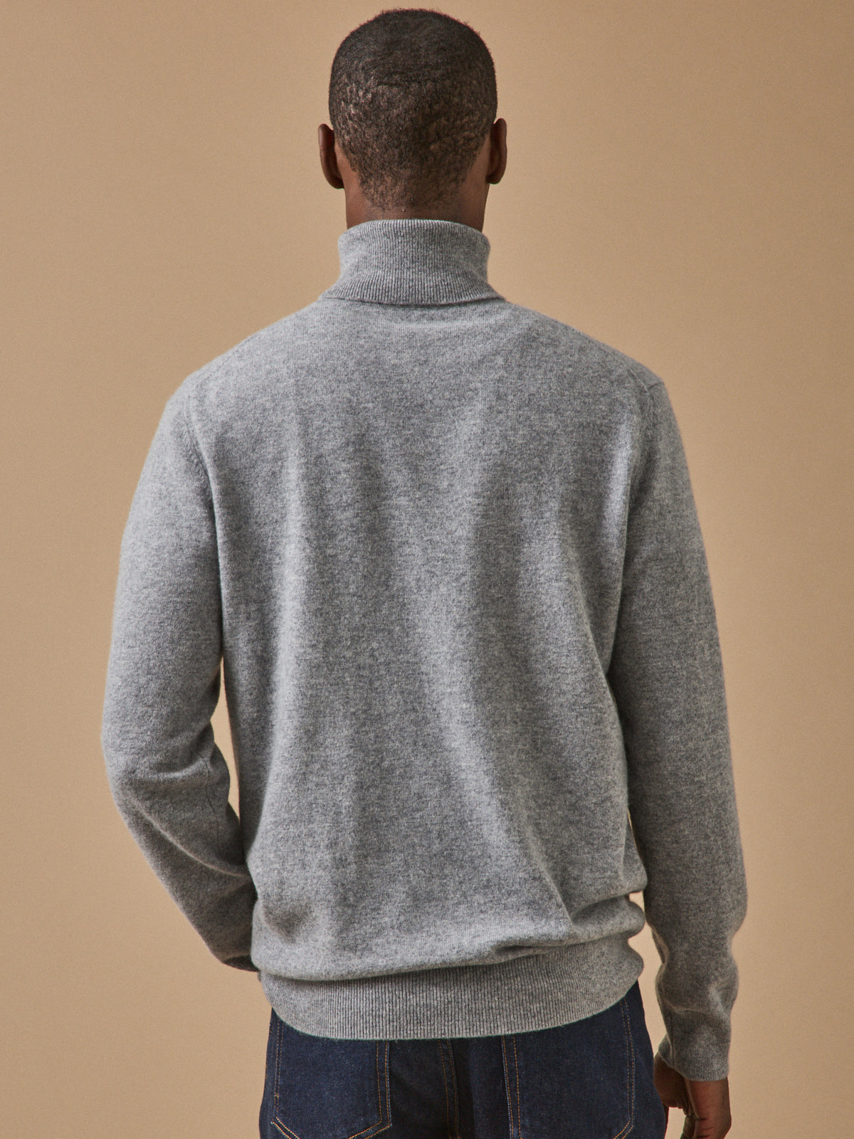 Herrenpullover mit Rollkragen - Cashmere-Kollektion