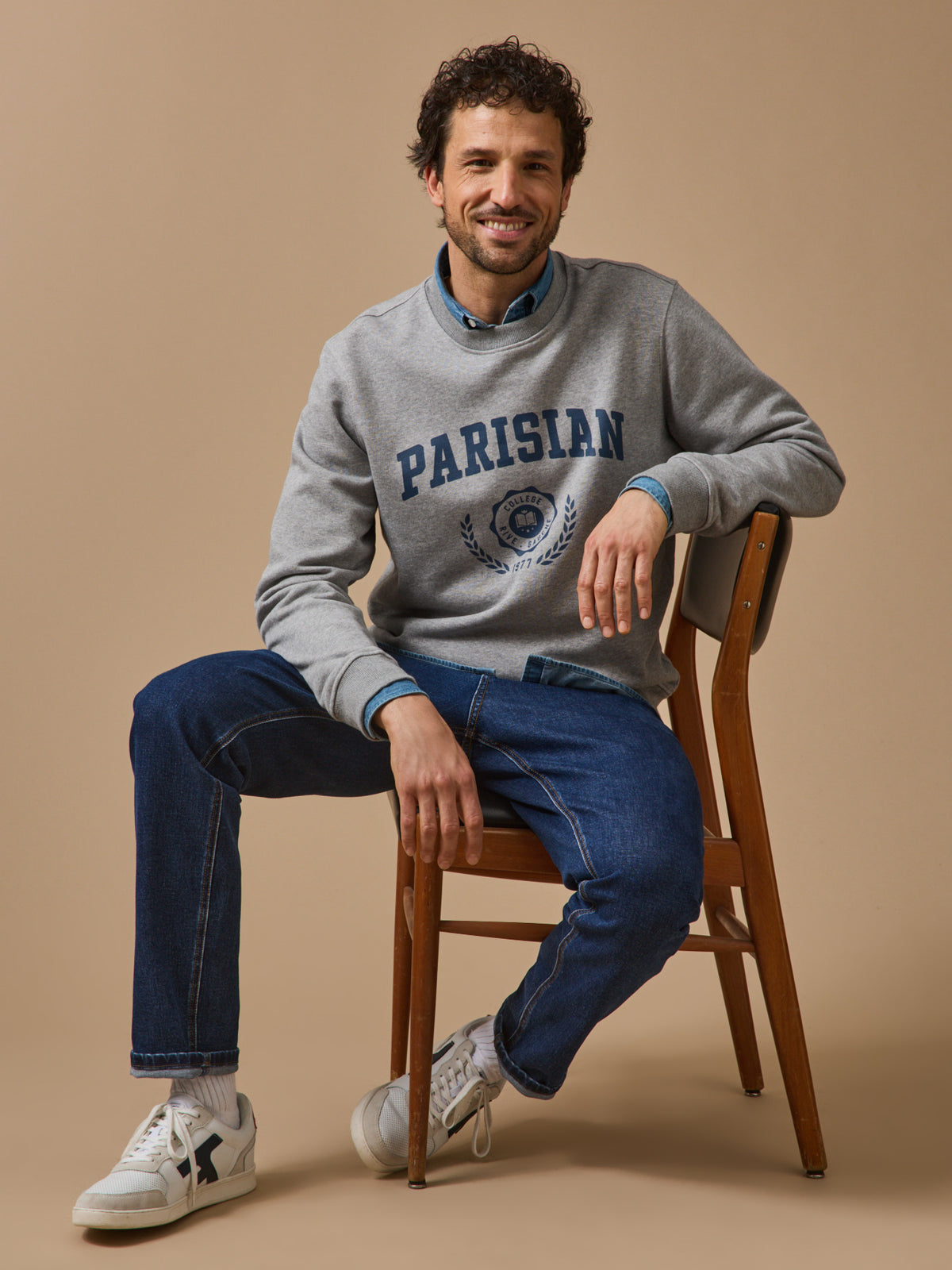 Herrensweater mit Motiv