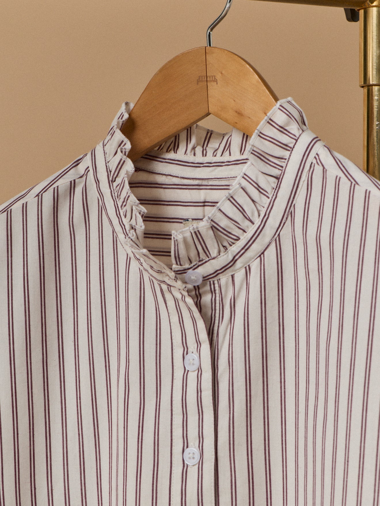 Gestreiftes Damen-Nachthemd