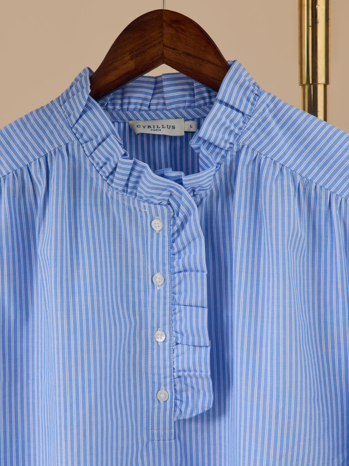 Damen-Pyjama mit Streifen