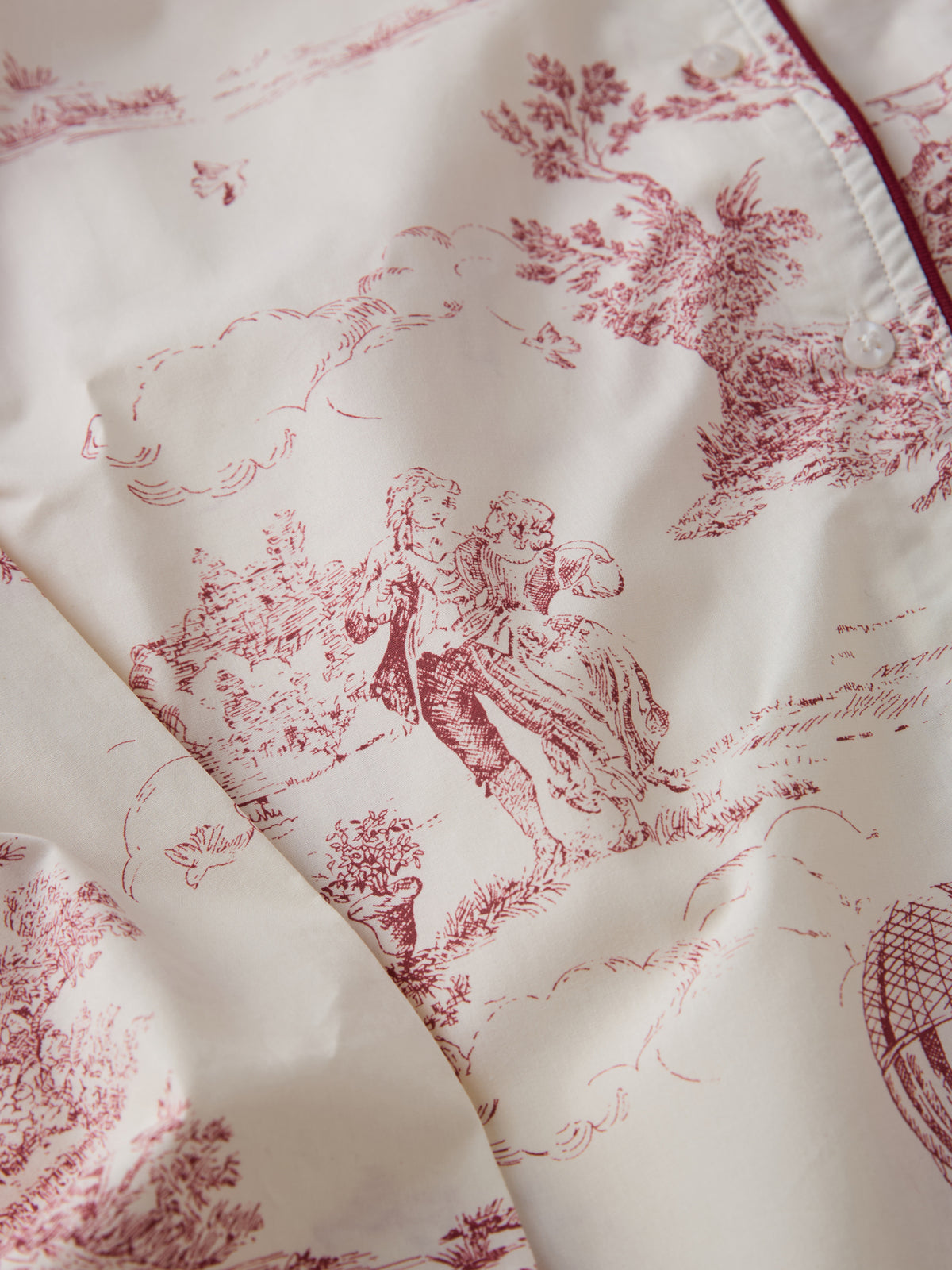 Damenpyjama im « Jouy »-Stil – Jubiläumskollektion « Marquise »