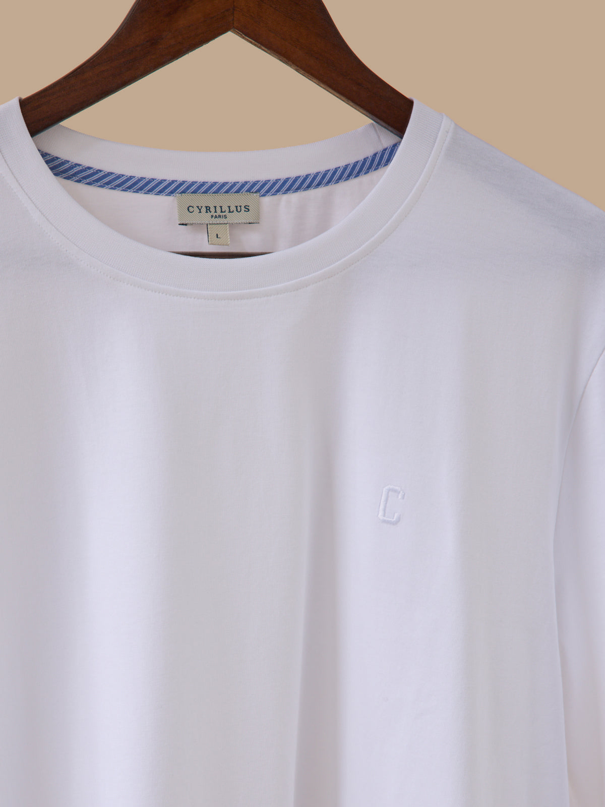 Herren-Pyjama in Material-Mix