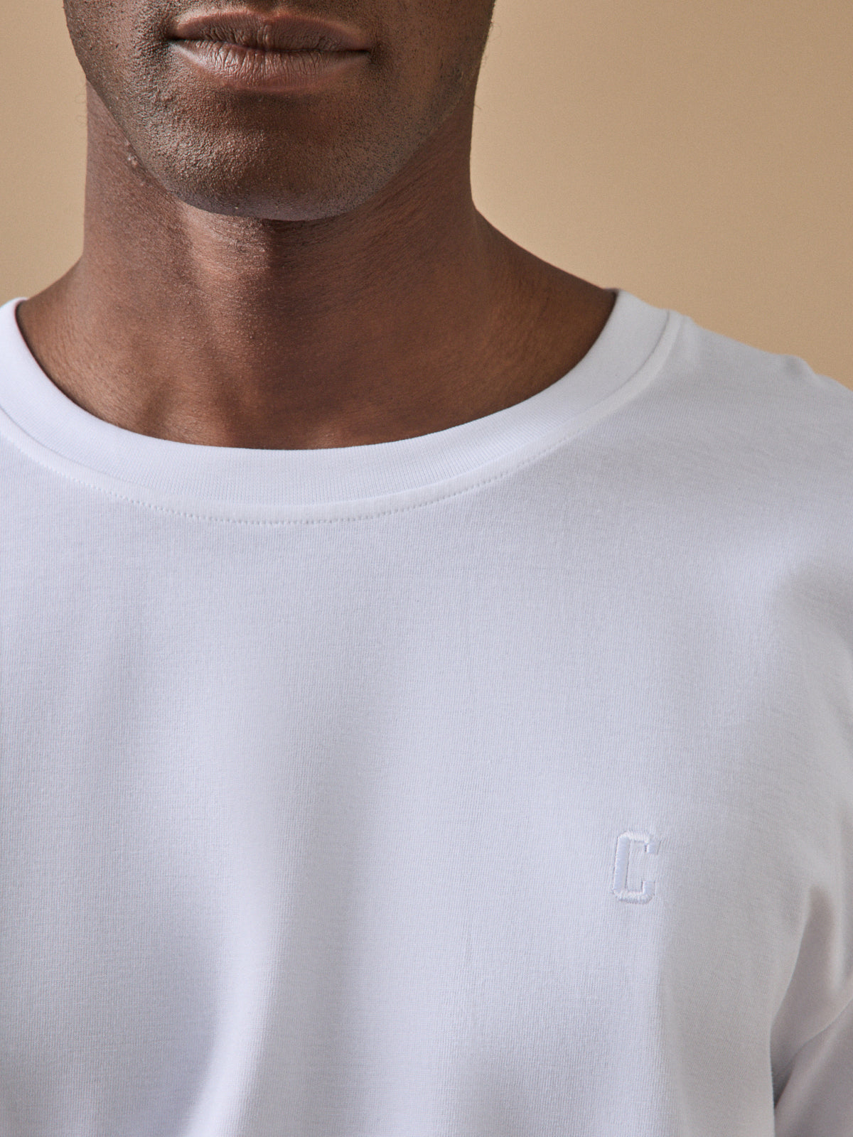 Herren-Pyjama in Material-Mix