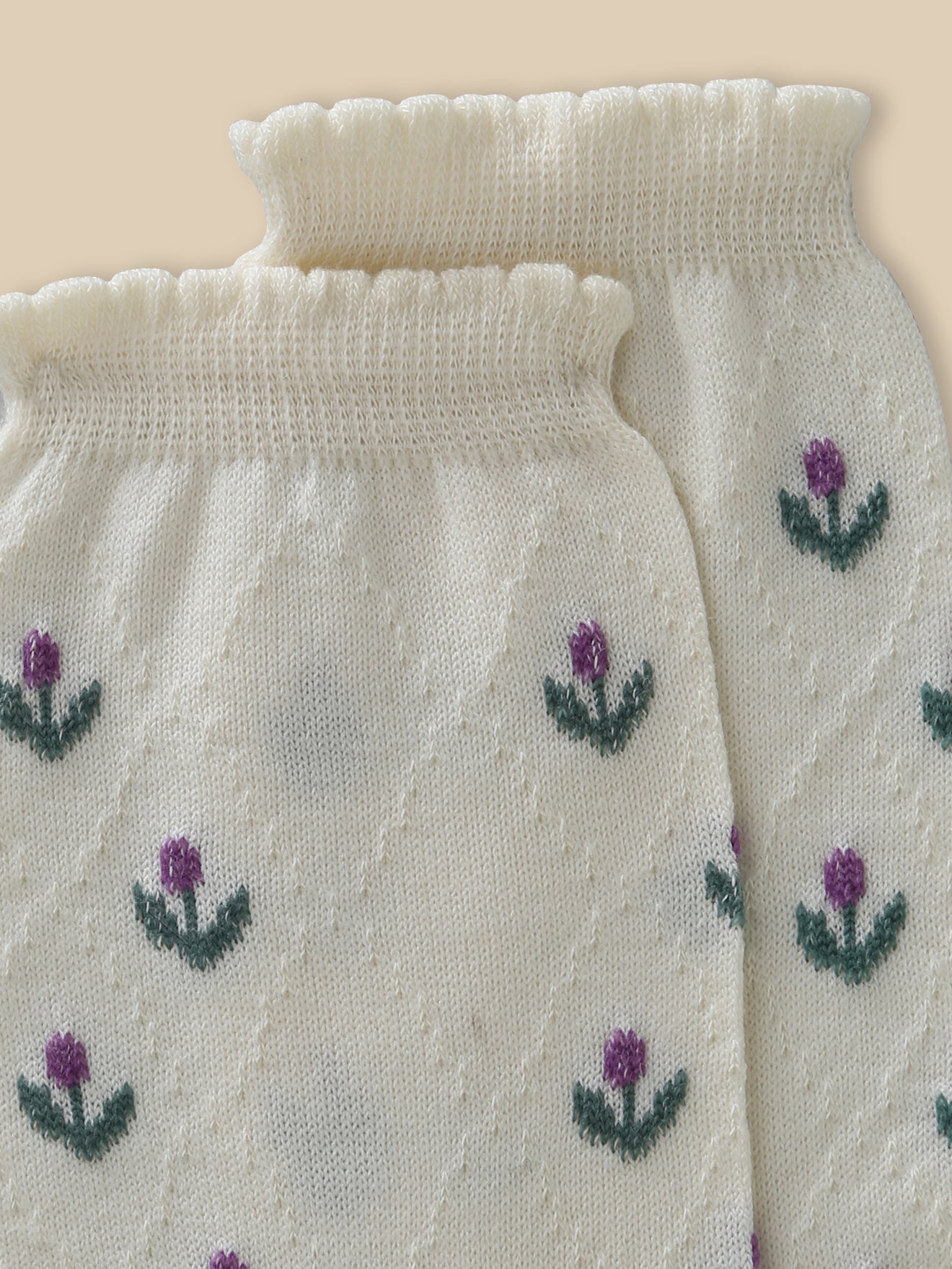 Damensocken mit Rautenmuster - CYRILLUS X EMILE & IDA